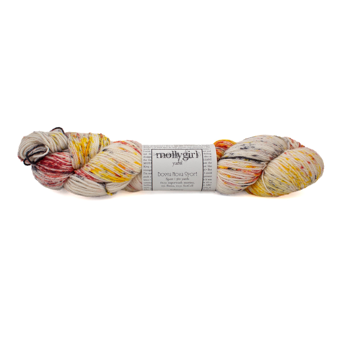 Molly Girl Yarn Bossa Nova Sport in Brilliant Mistake