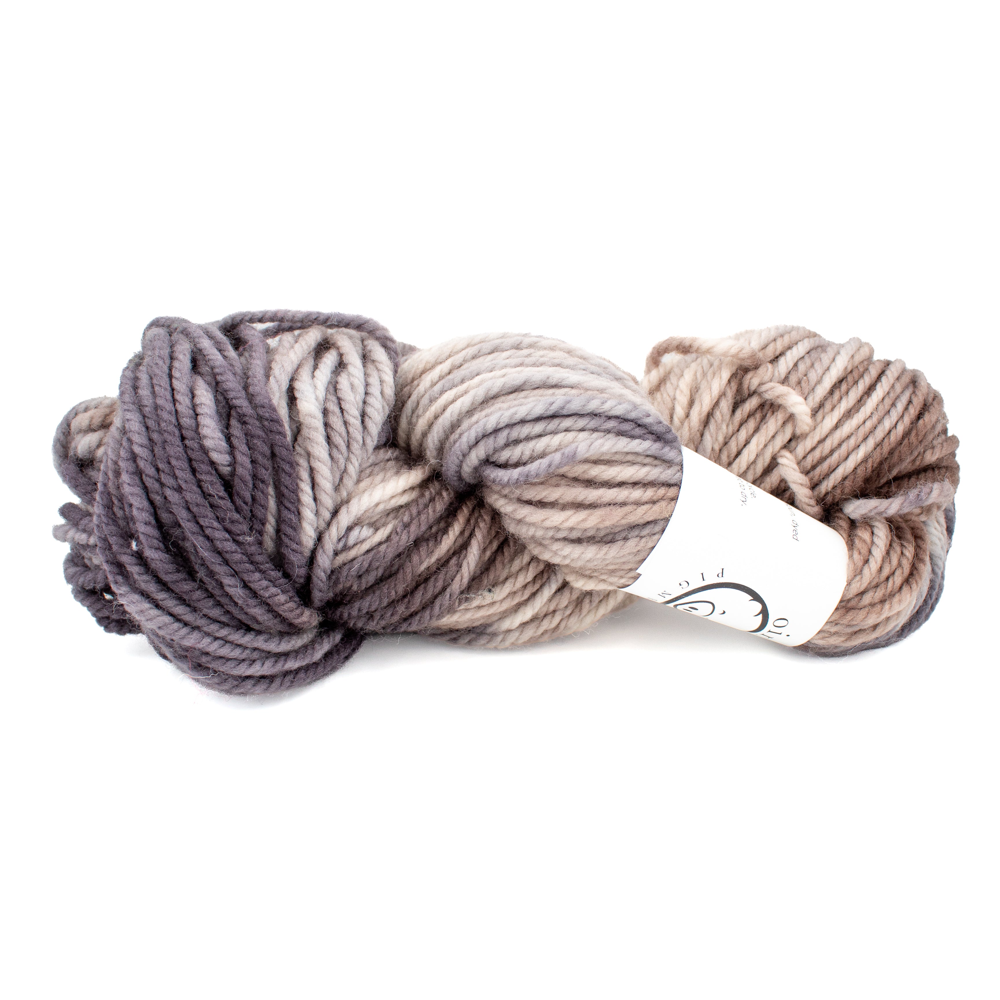 Oink Pigments Oink Bulky in Smoky Purl