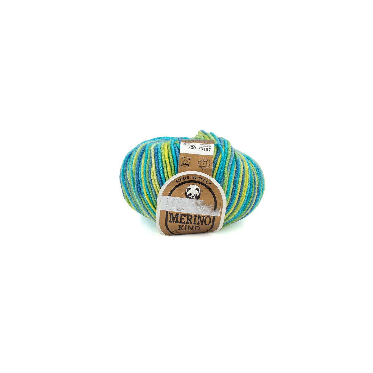 Ornaghi Filati Merino Kind in Blue + Green (700)
