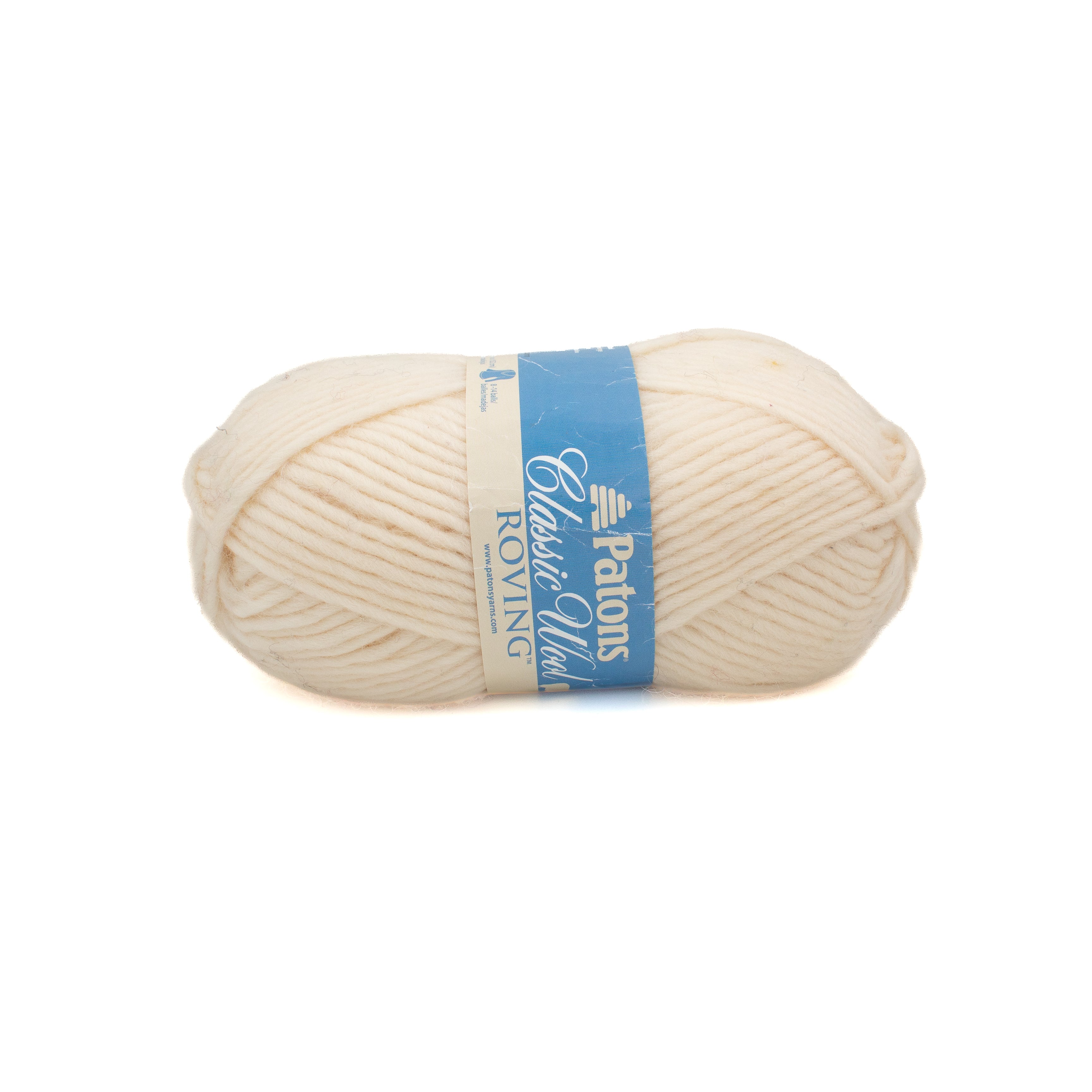 Patons Classic Wool Roving in Cream