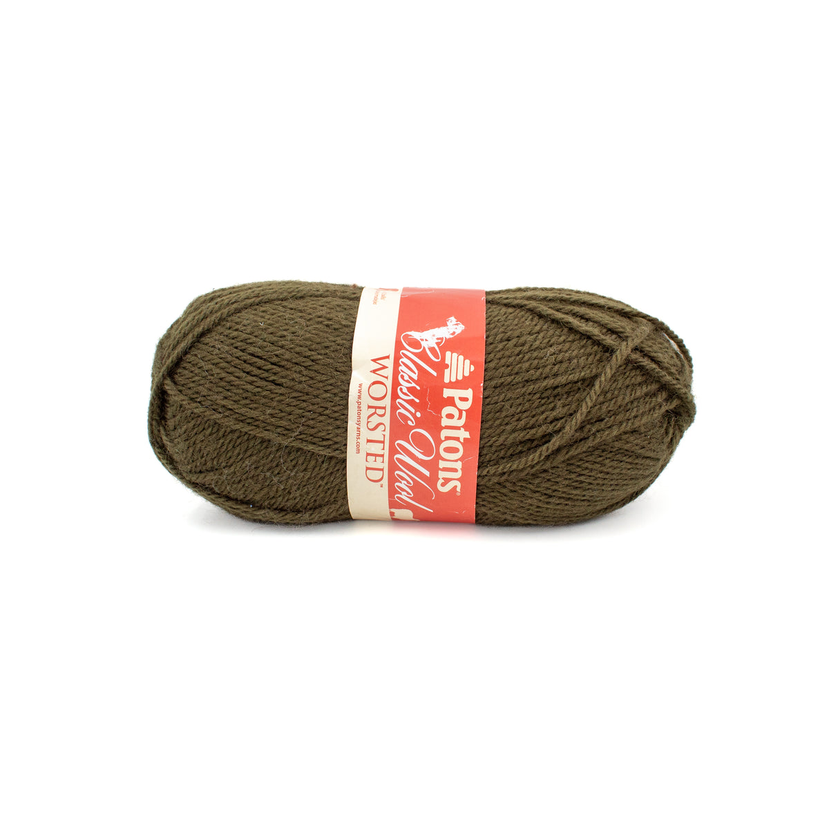 Patons Classic Wool Worsted in Deep Olive