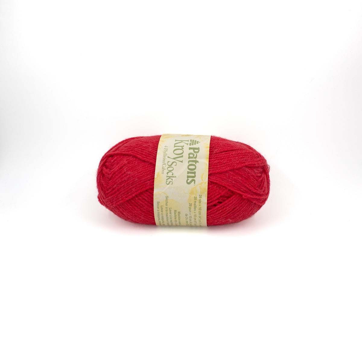 Patons Kroy Socks in Retro Red