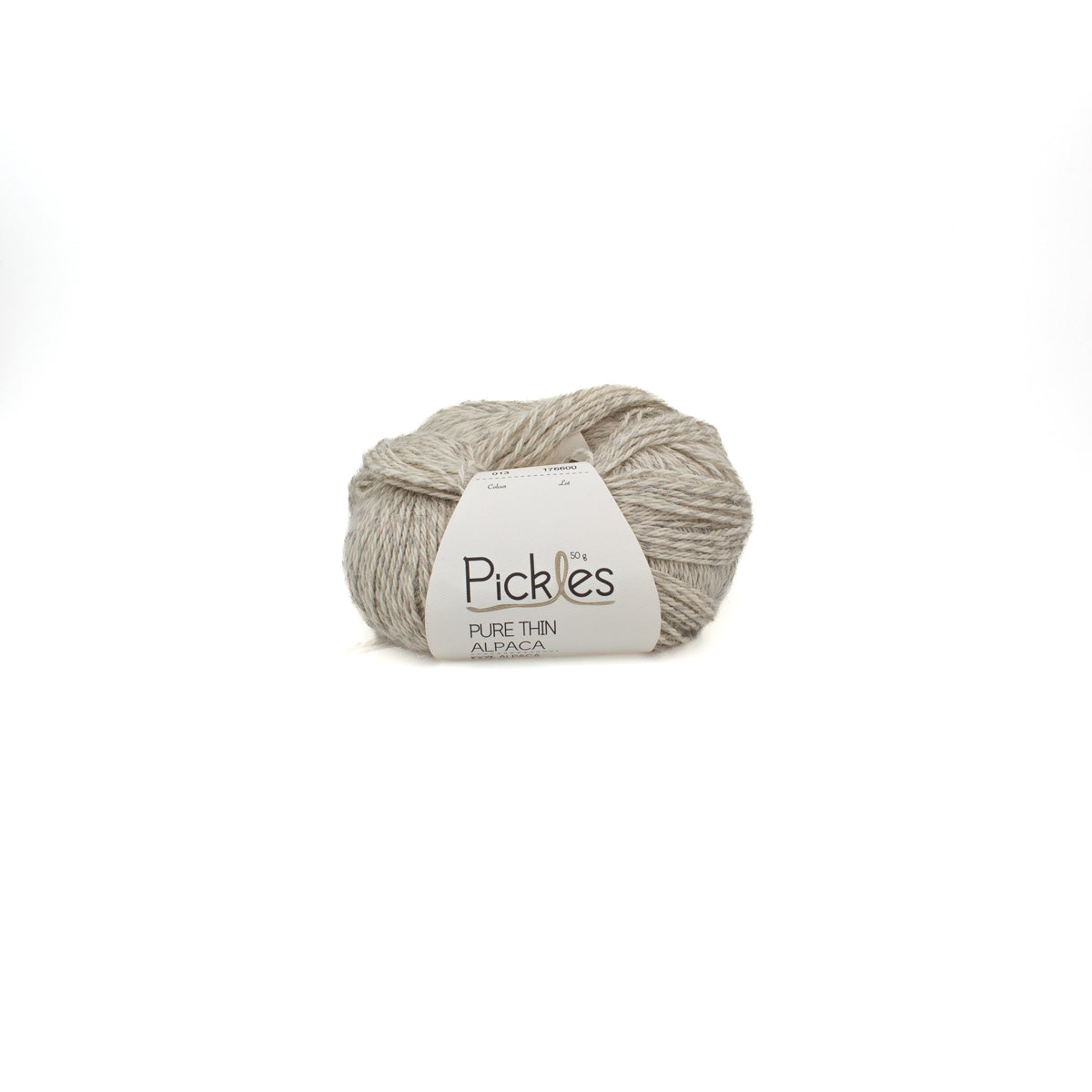 Pickles Pure Thin Alpaca in Kamskjell
