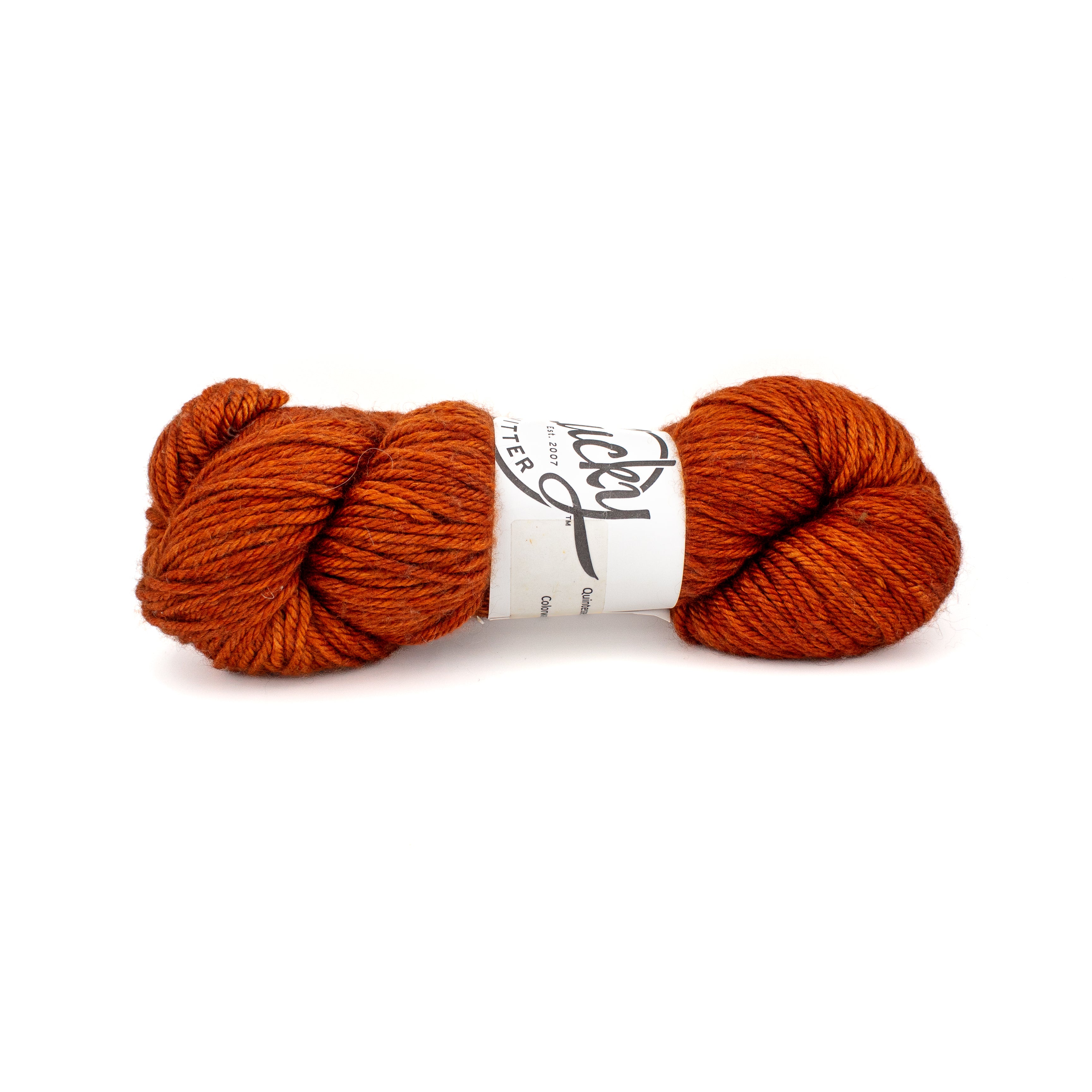 Plucky Knitter Traveler Aran in Pumpkin Patch