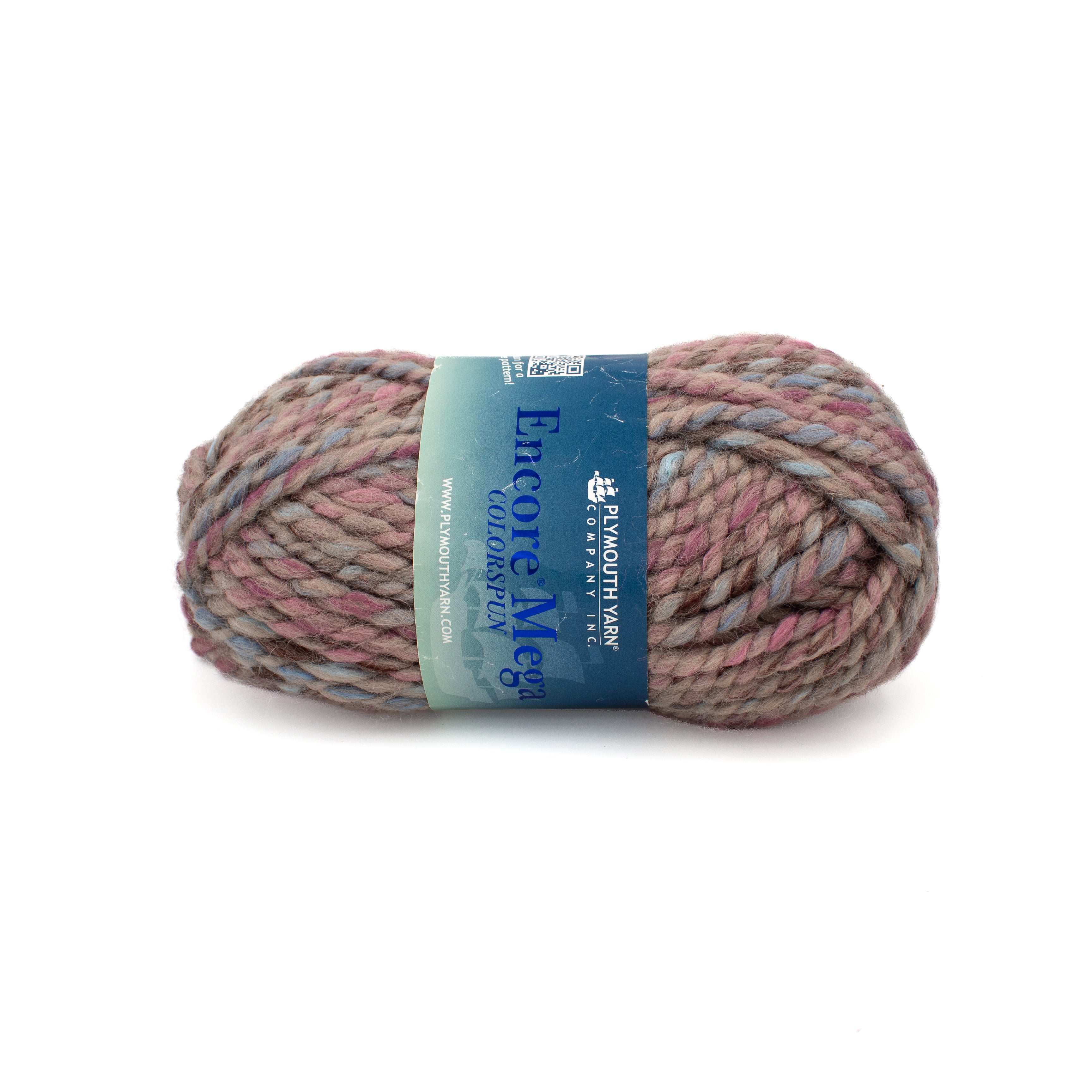 Plymouth Yarn Encore Mega Colorspun in Sand Multi