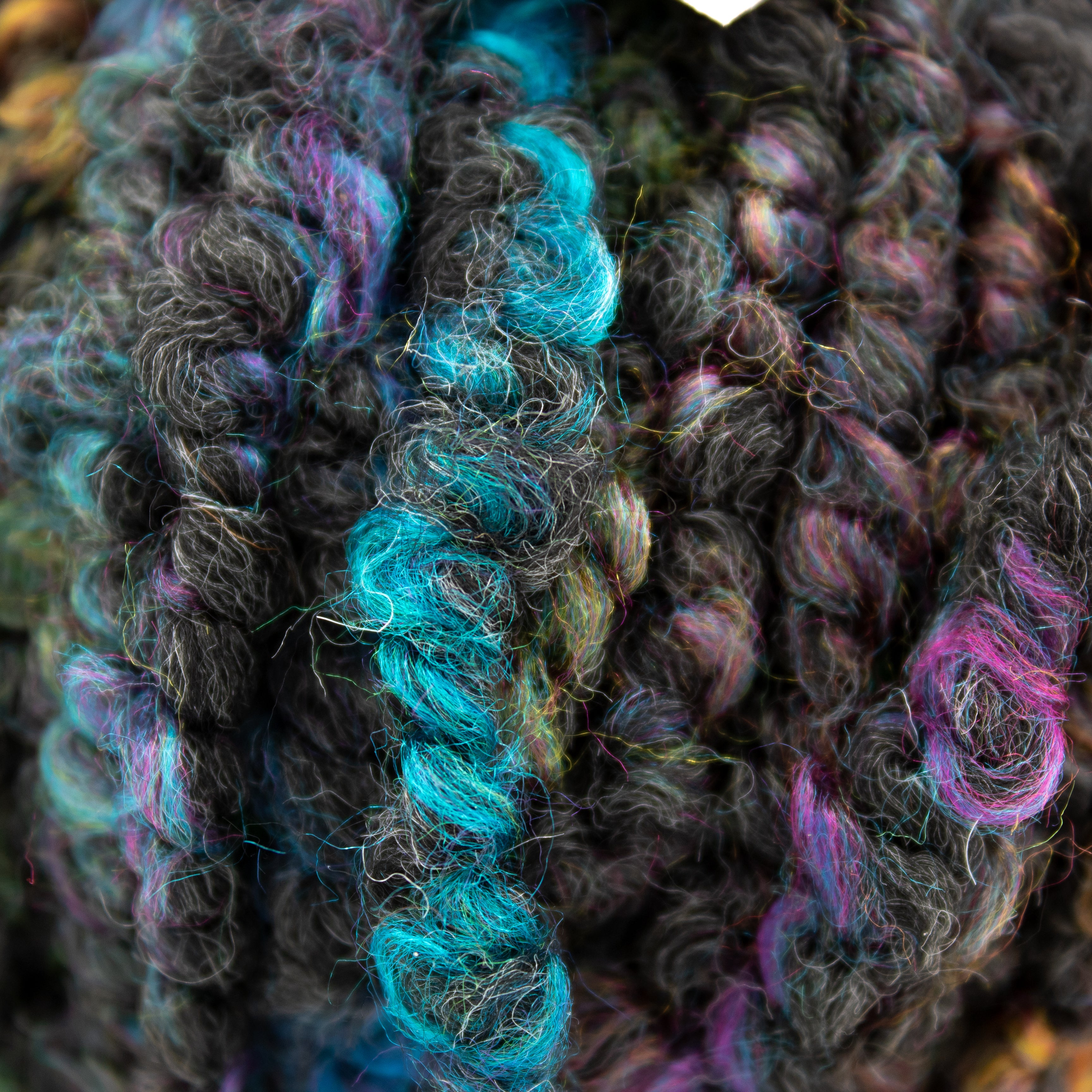 Plymouth Yarn Rimini Rainbow in Blue Green Black