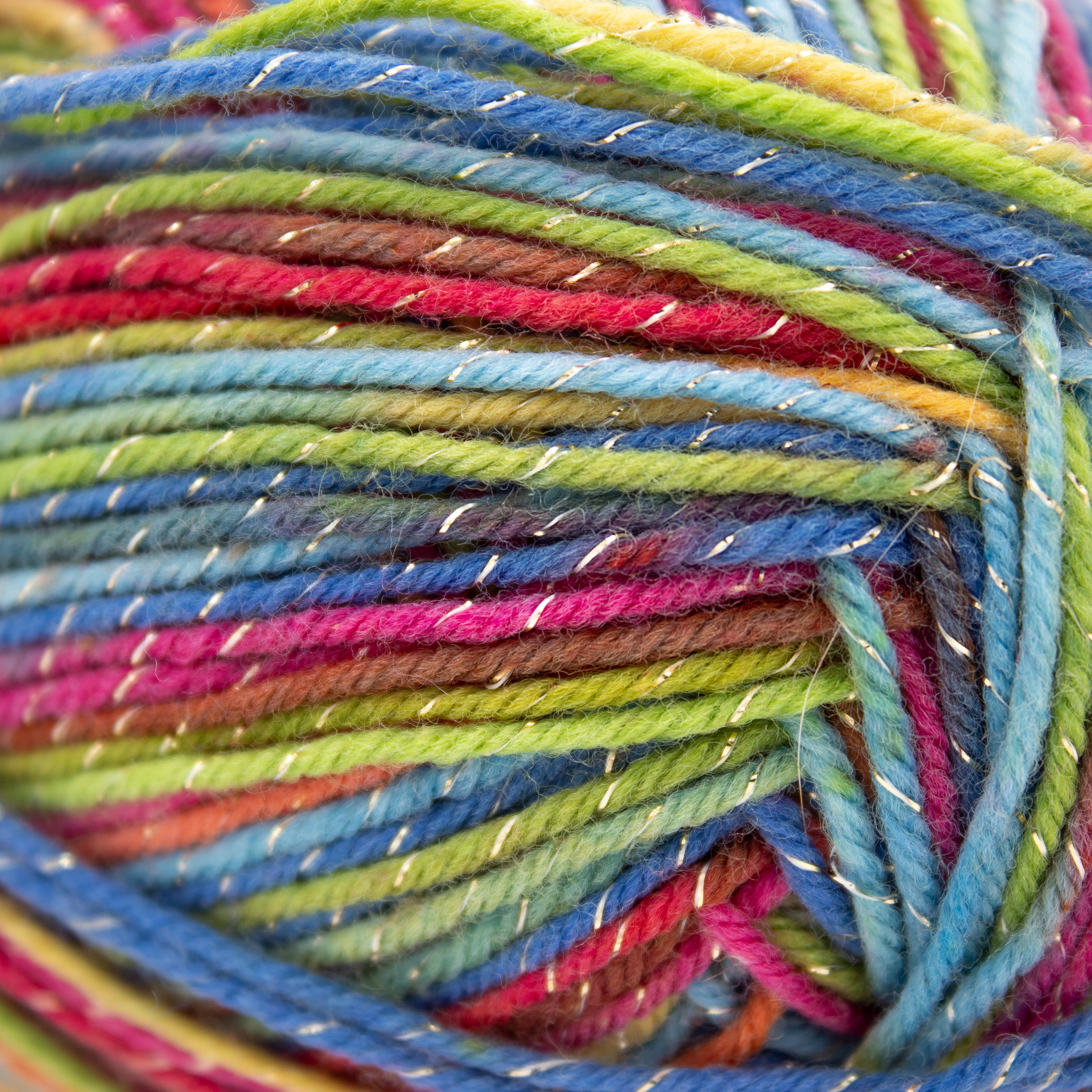 Plymouth Yarn Stiletto in Rainbows