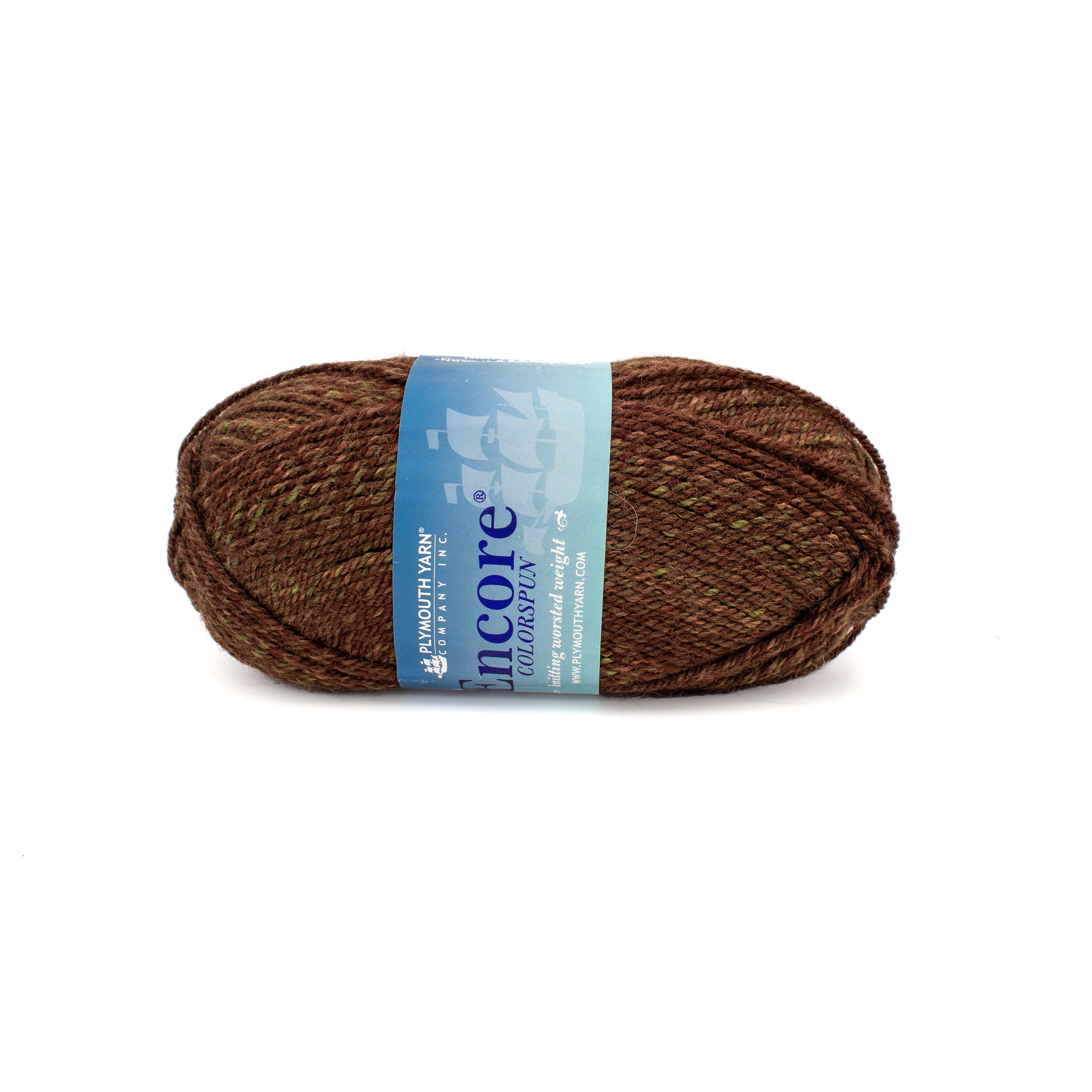 Plymouth Yarns Encore Worsted Colorspun in Woodland