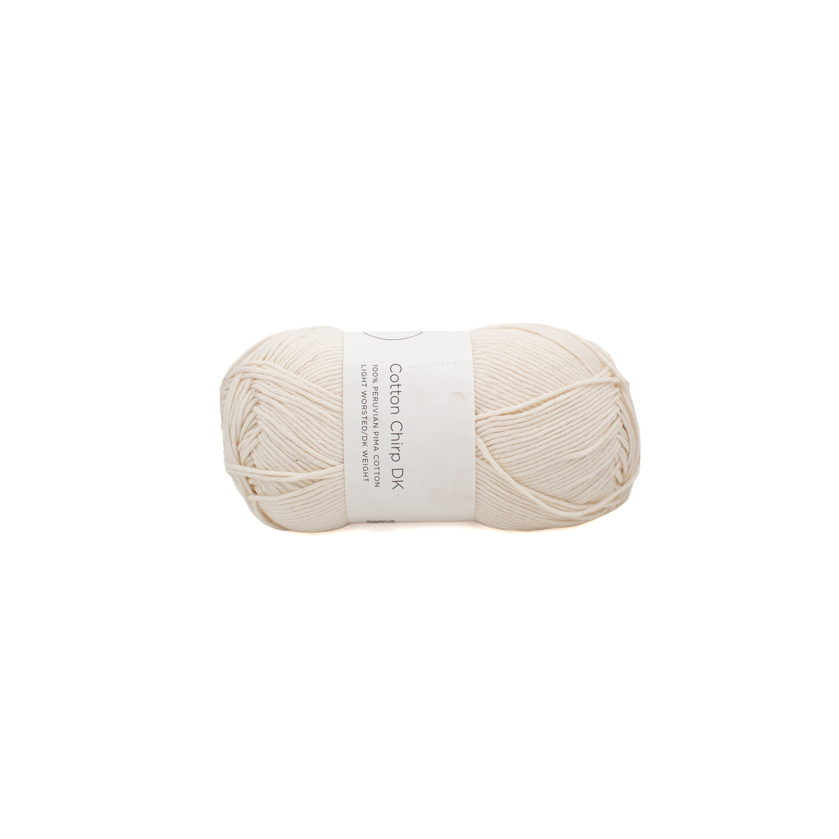 Purl Soho Cotton Chirp DK in Heirloom White