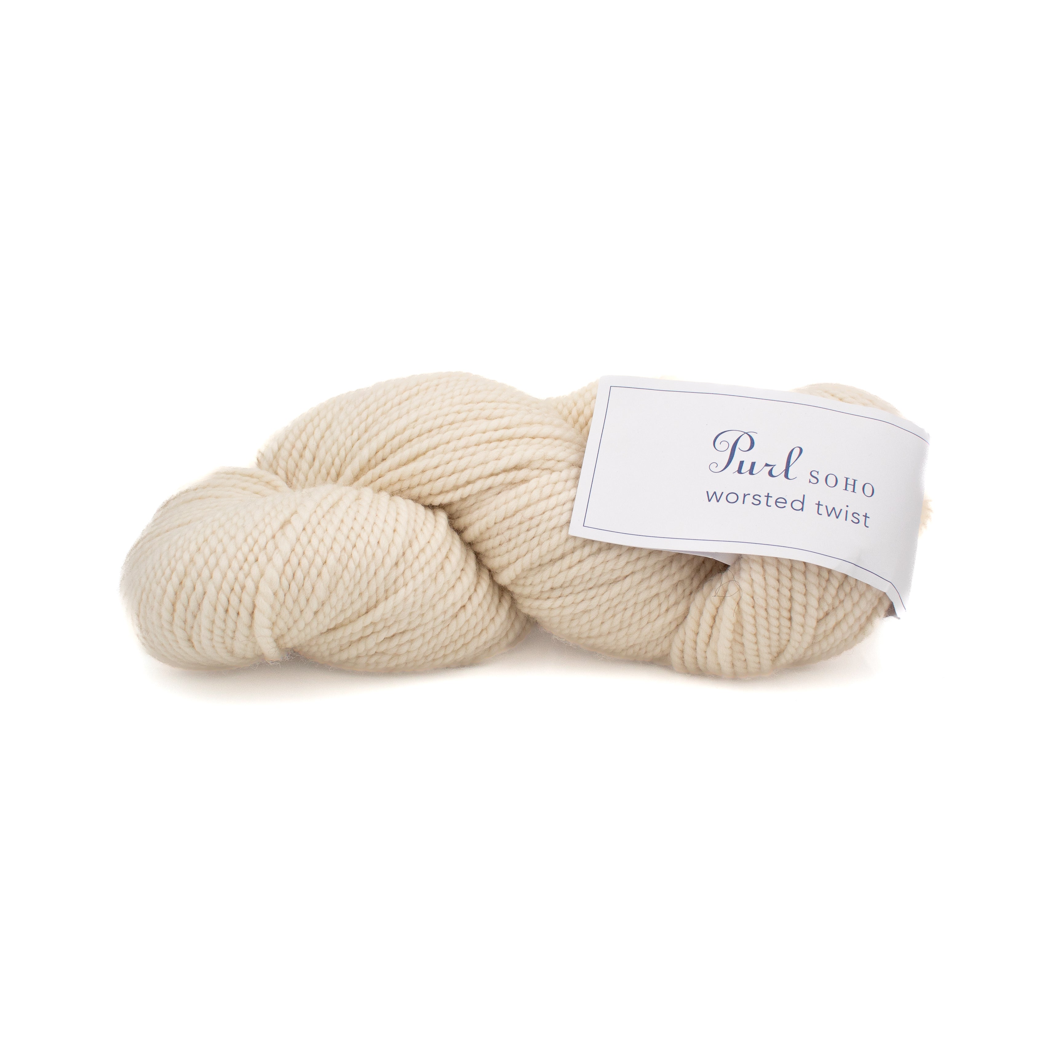 Purl Soho Worsted Twist in Heirloom White