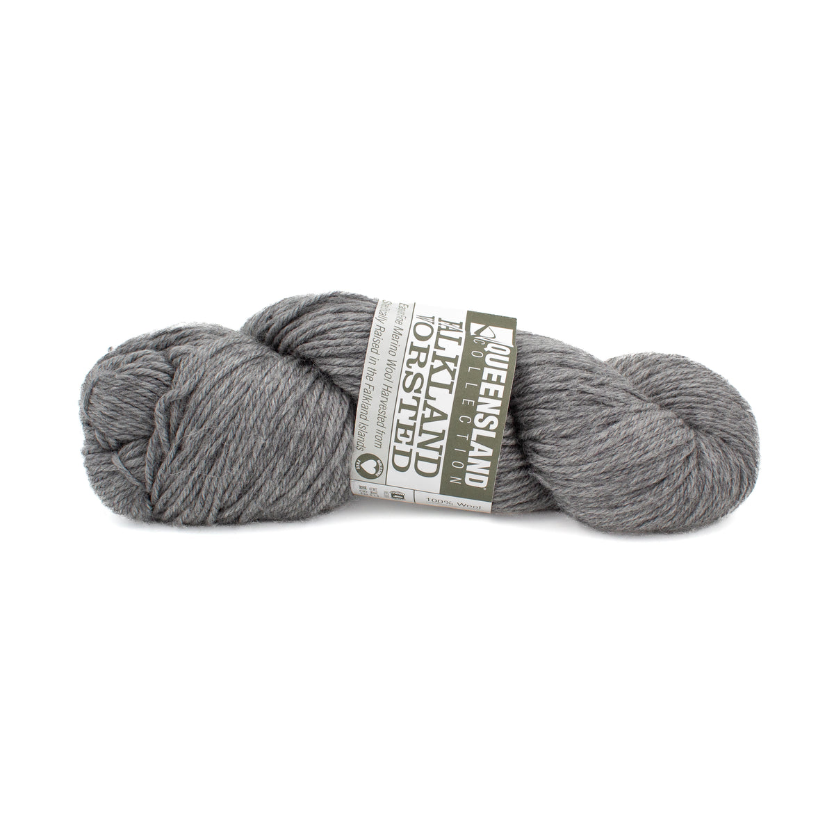 Queensland Falkland Worsted in Graphite