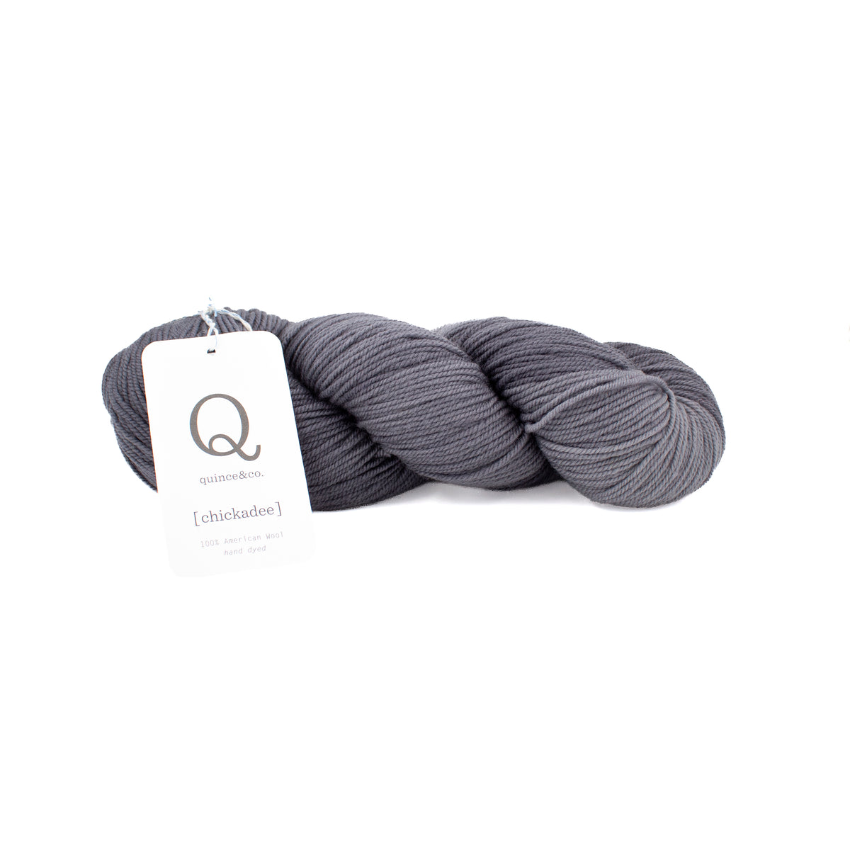 Quince & Co. Chickadee (100g) in Grey Tonal