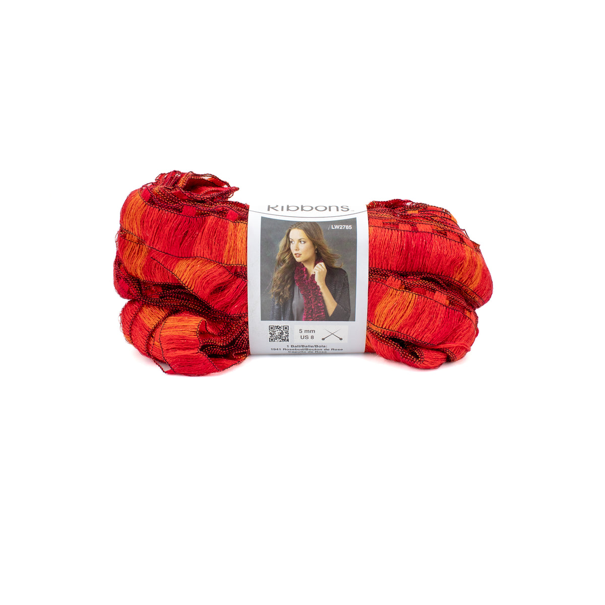 Red Heart Boutique Ribbons in Rosebud