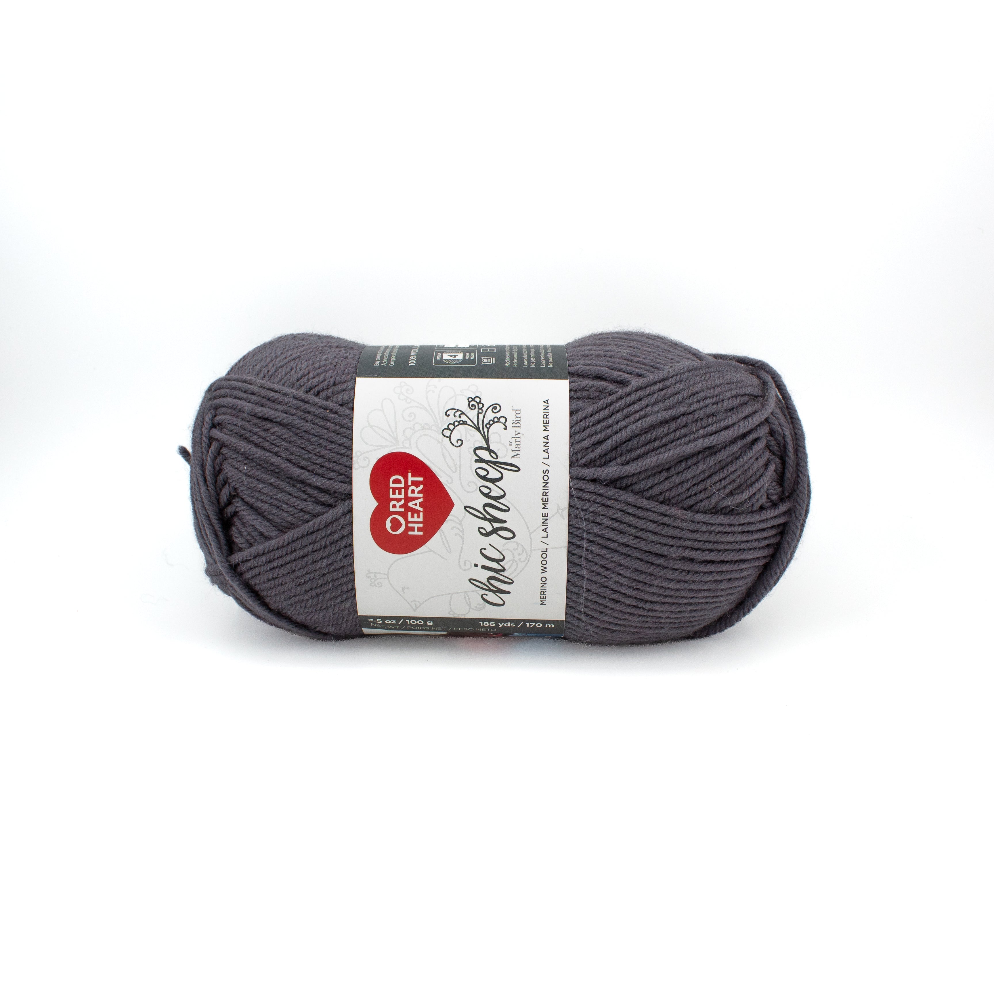 Red Heart Chic Sheep in Platinum