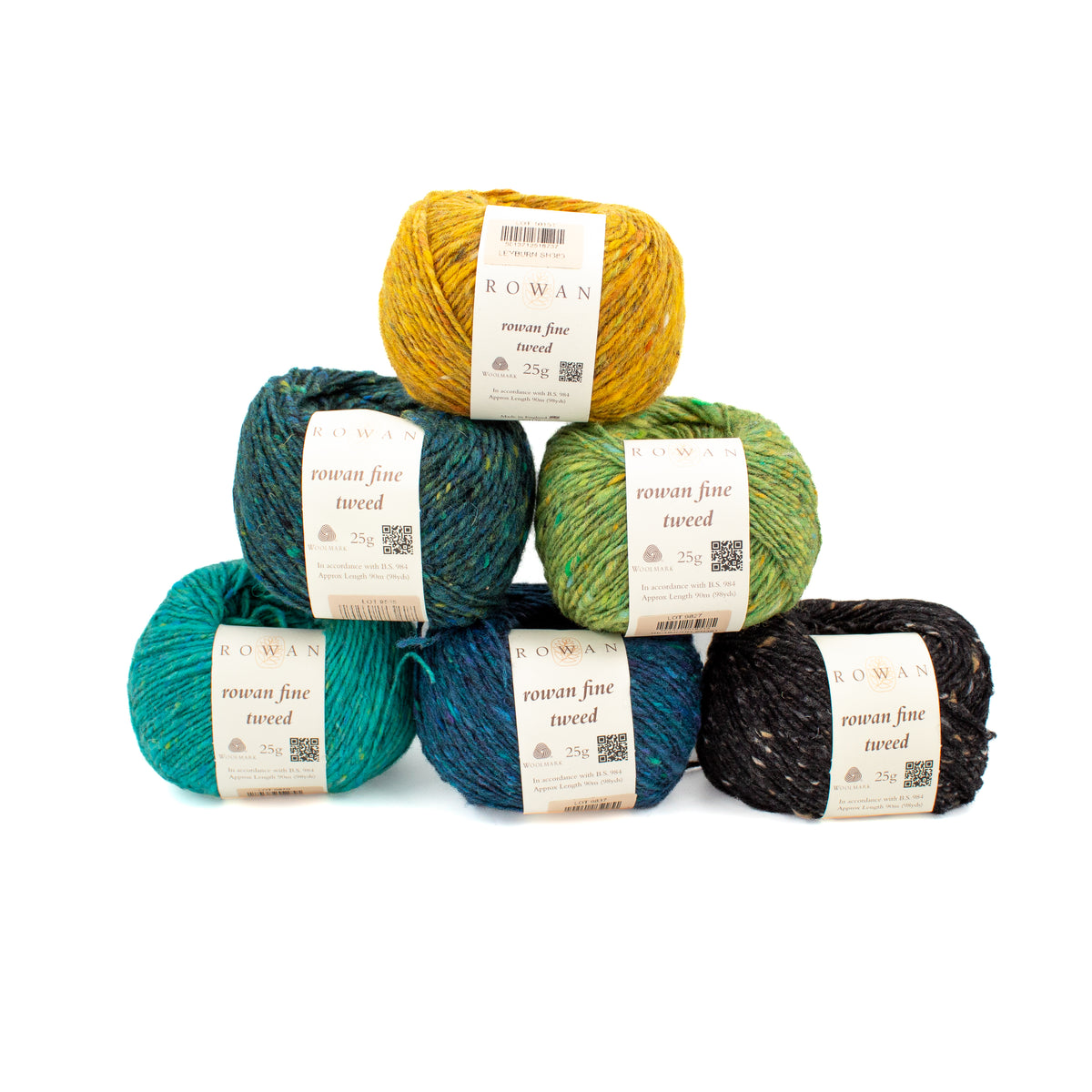 Rowan Fine Tweed Set of 10