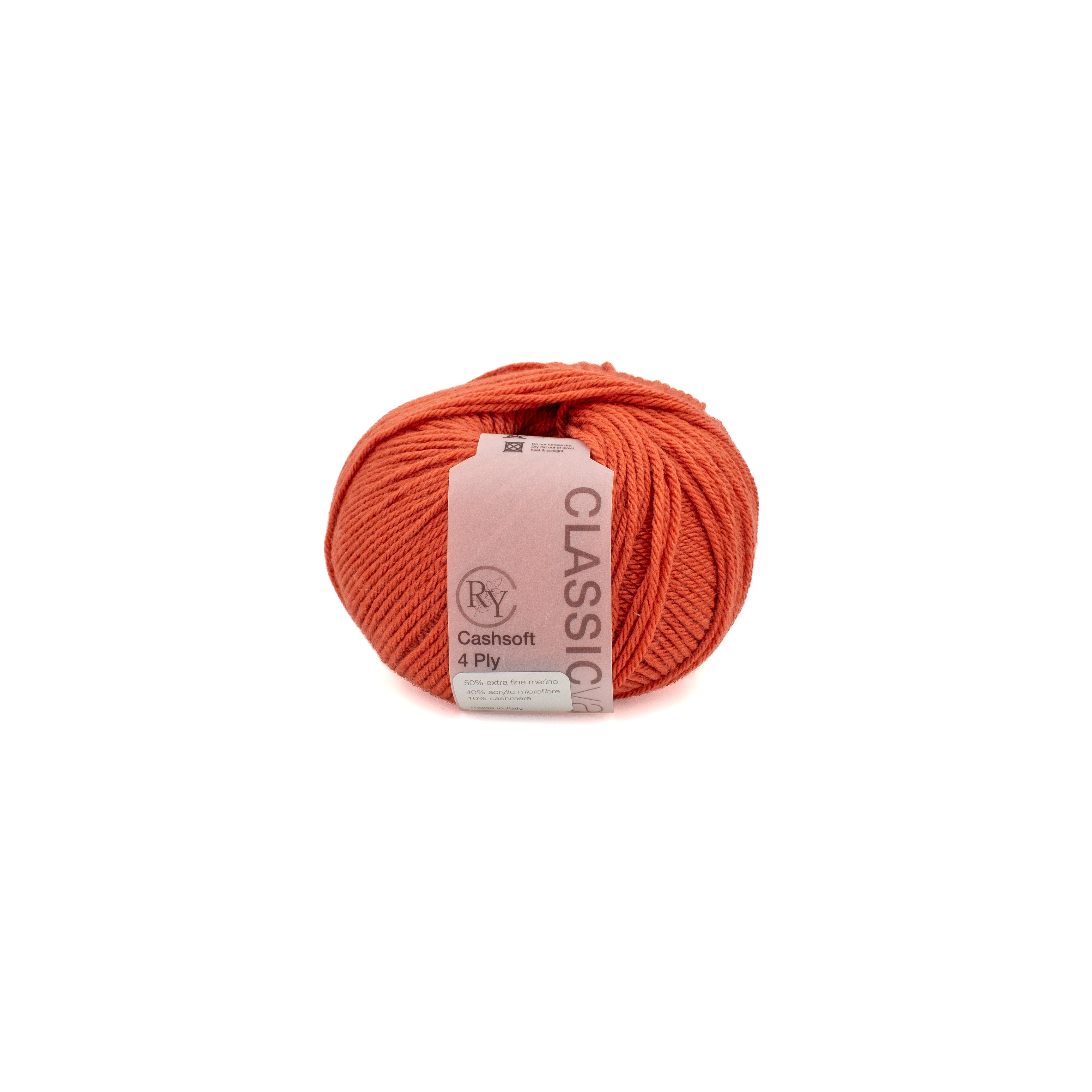 Rowan RYC Cashsoft 4 Ply in Ginger