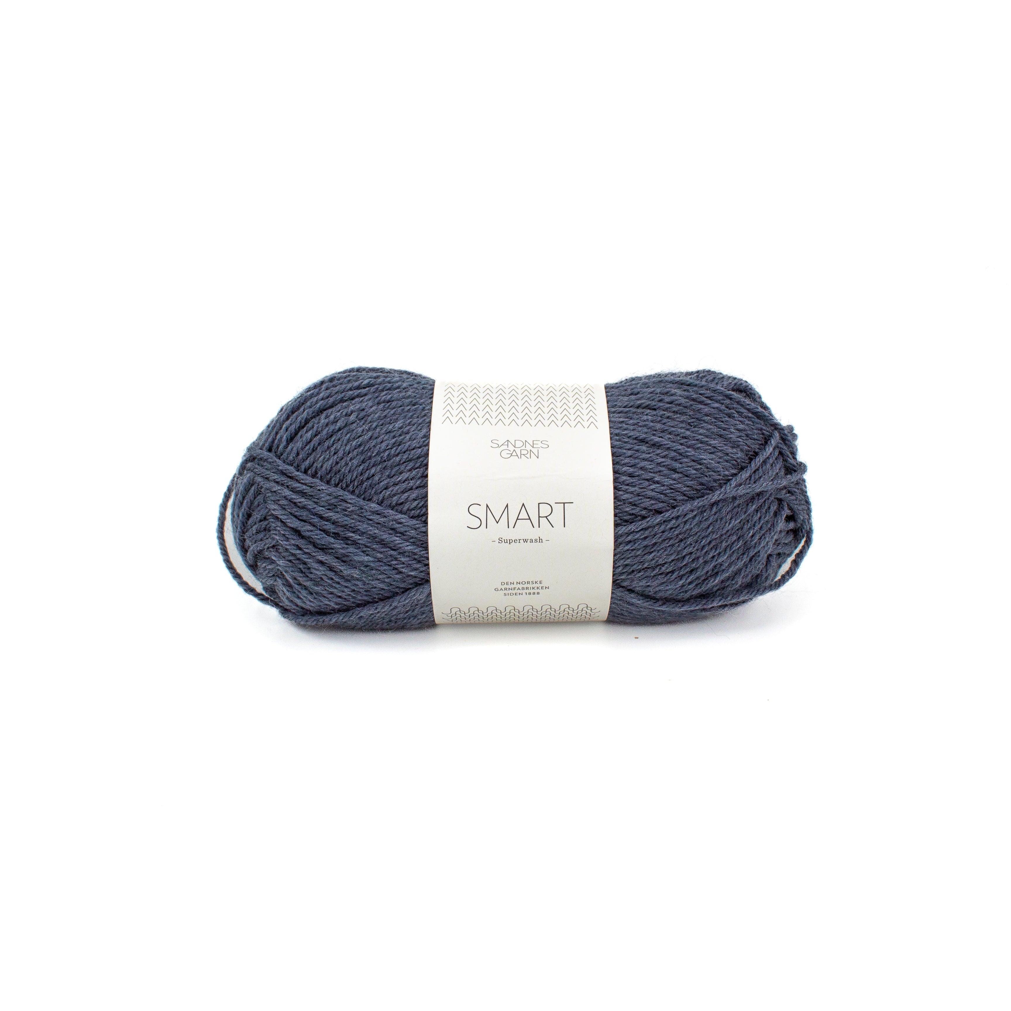 Sandnes Garn Smart in Blue Grey Heather