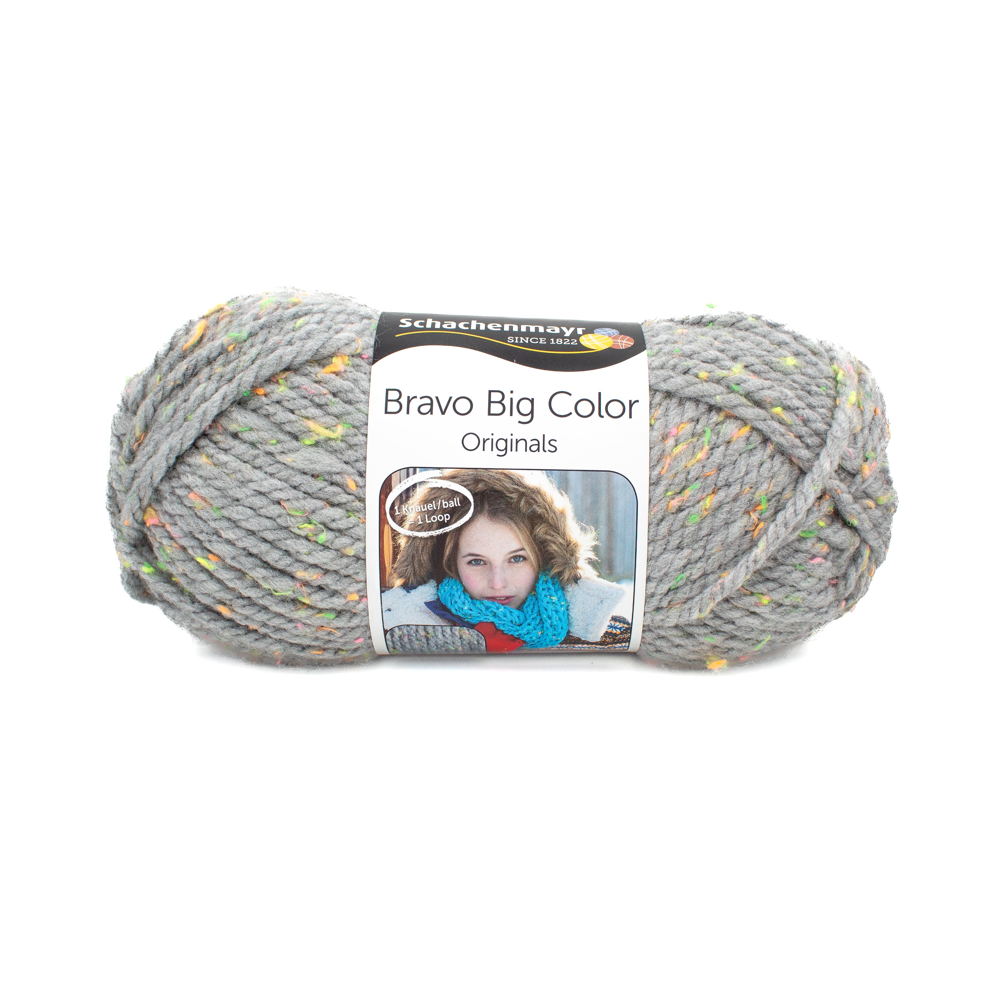 Schachenmayr Bravo Big Color in Grey Tweed