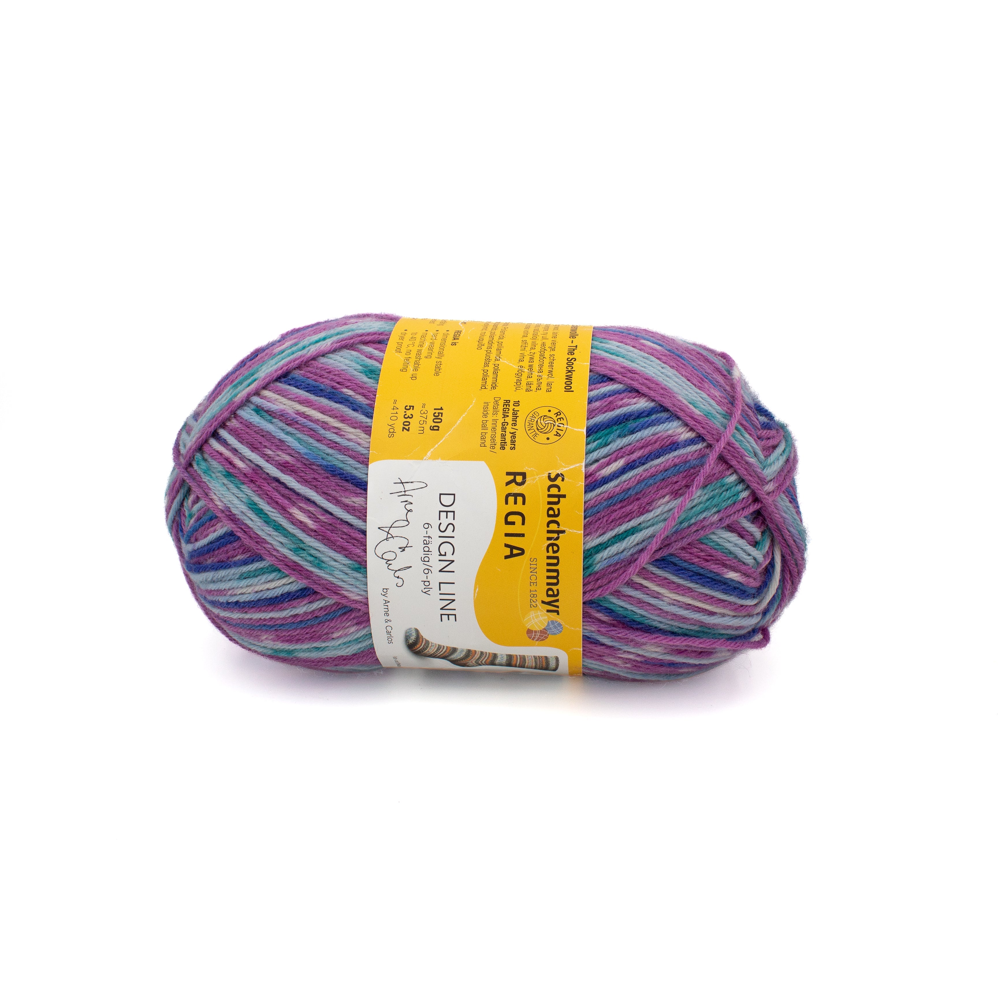 Schachenmayr Regia Design Line 6 Ply in Magenta Multi