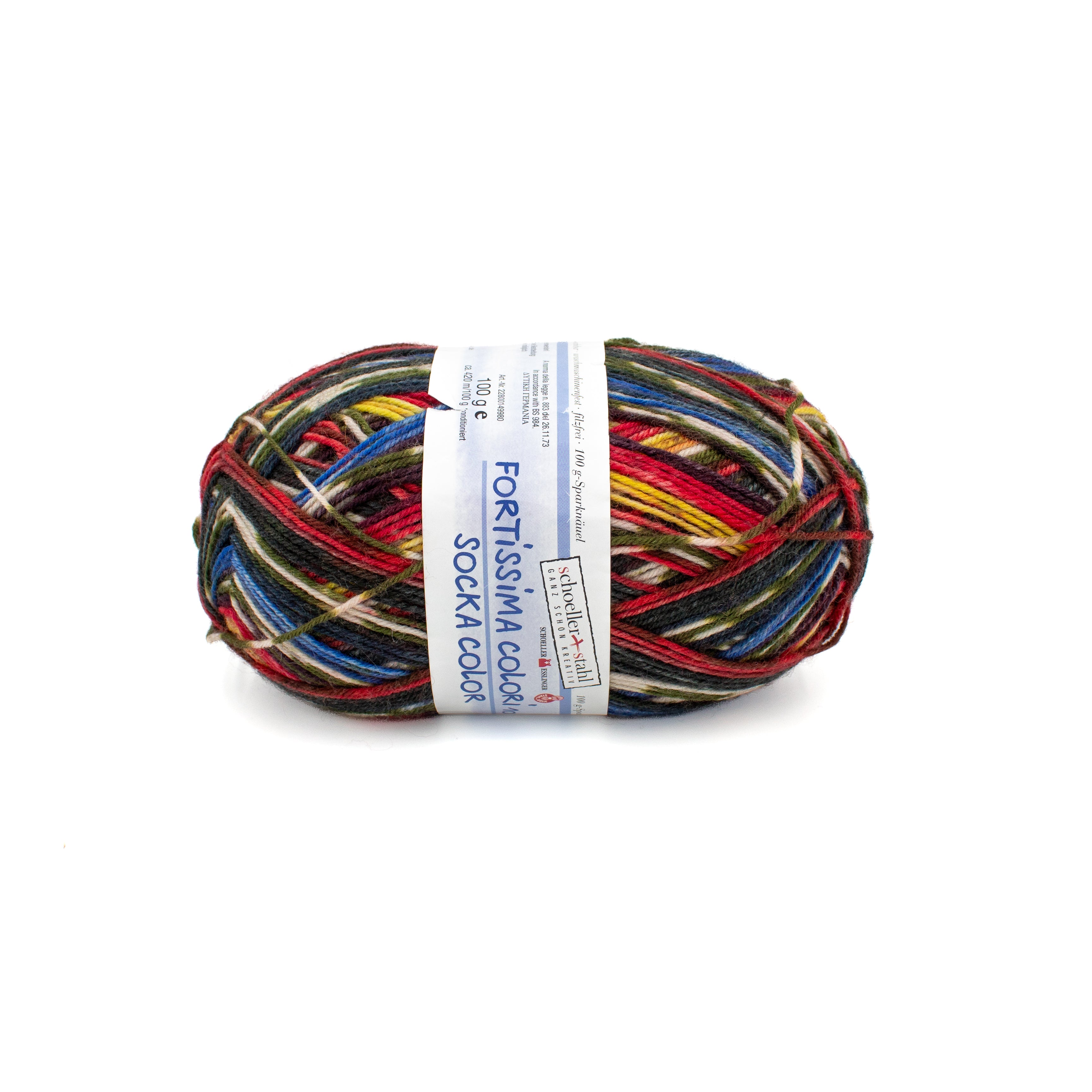 Fortissima Colori 1000 in Red Blue Olive