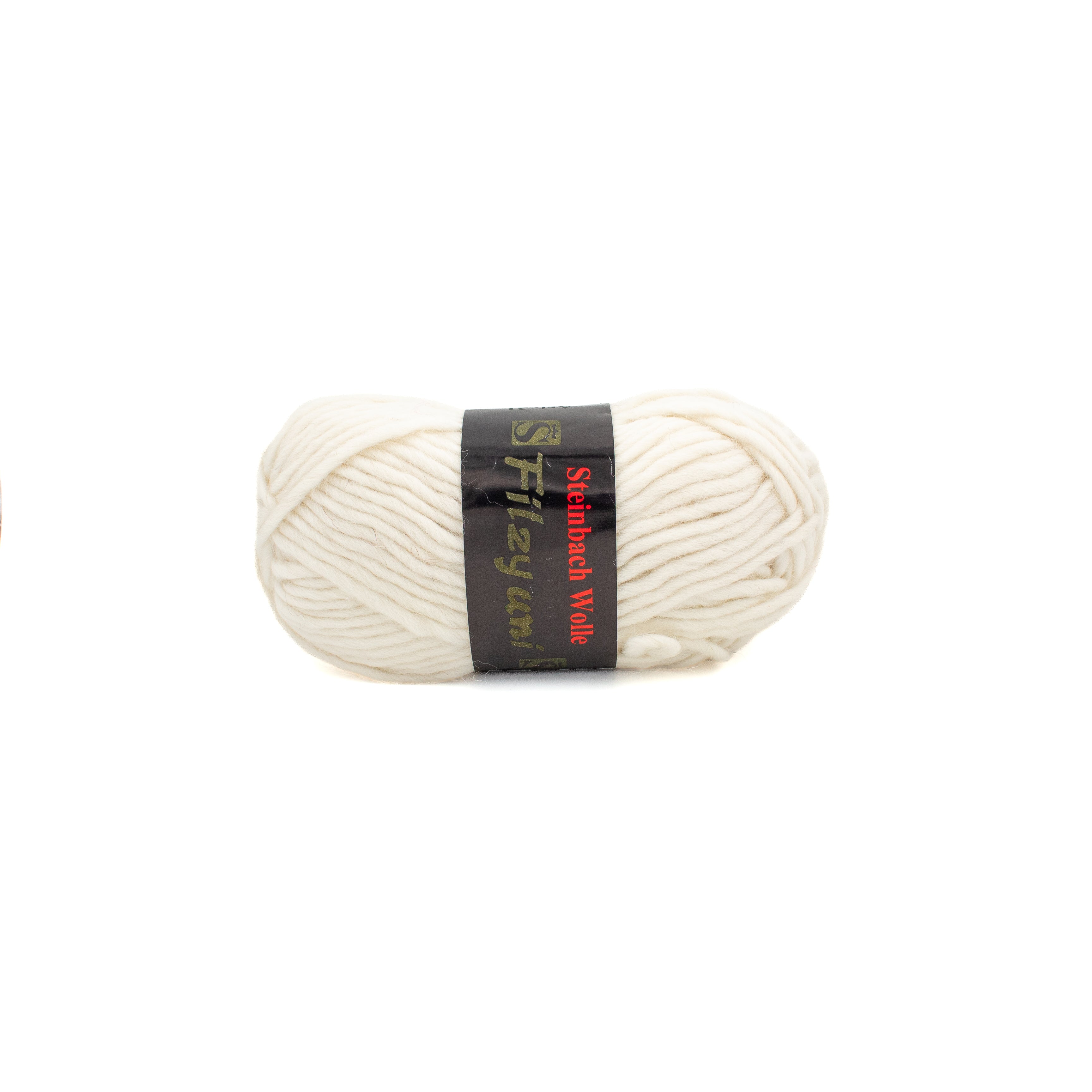 Steinbach Wolle Filzy Uni in Ivory