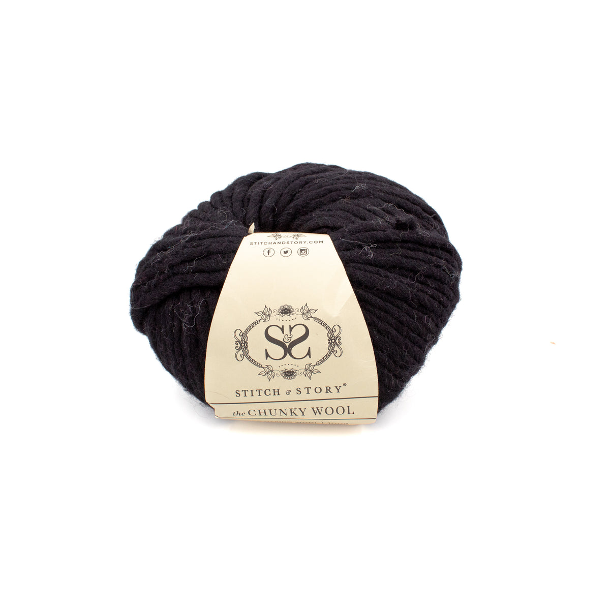 Stitch & Story The Chunky Yarn in Star Black