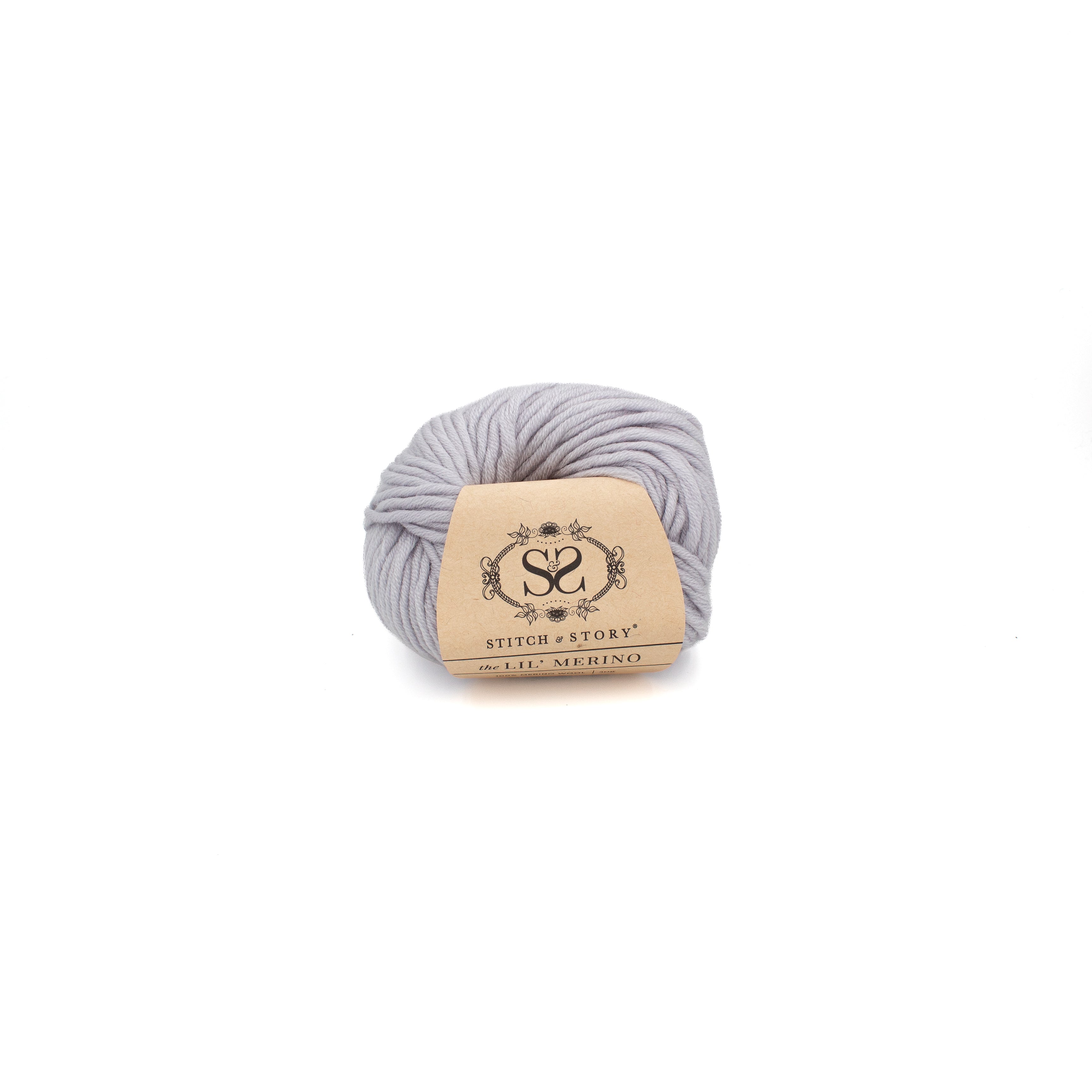 Stitch & Story The Lil Merino in Dove Grey