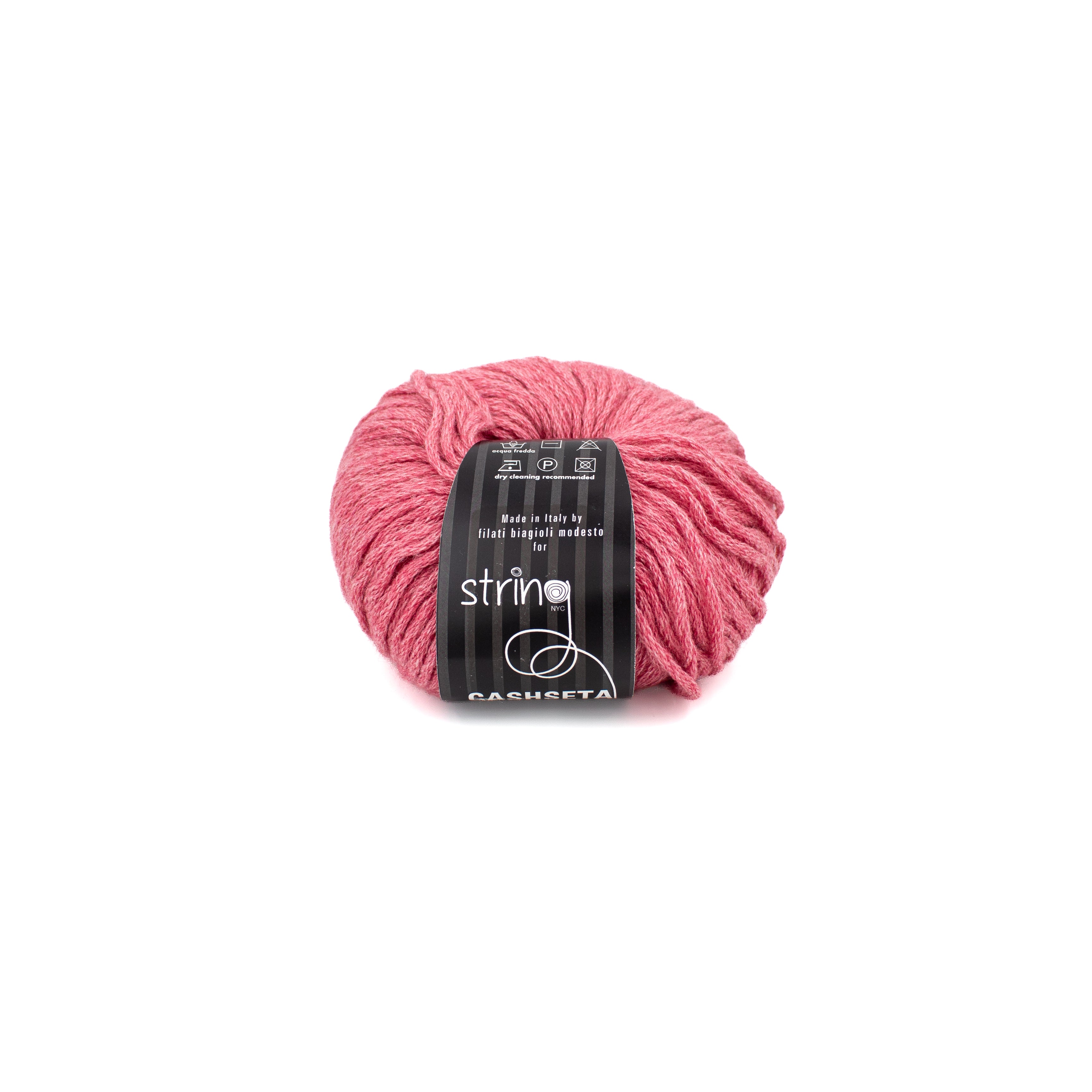String Cashseta in Dusty Rose
