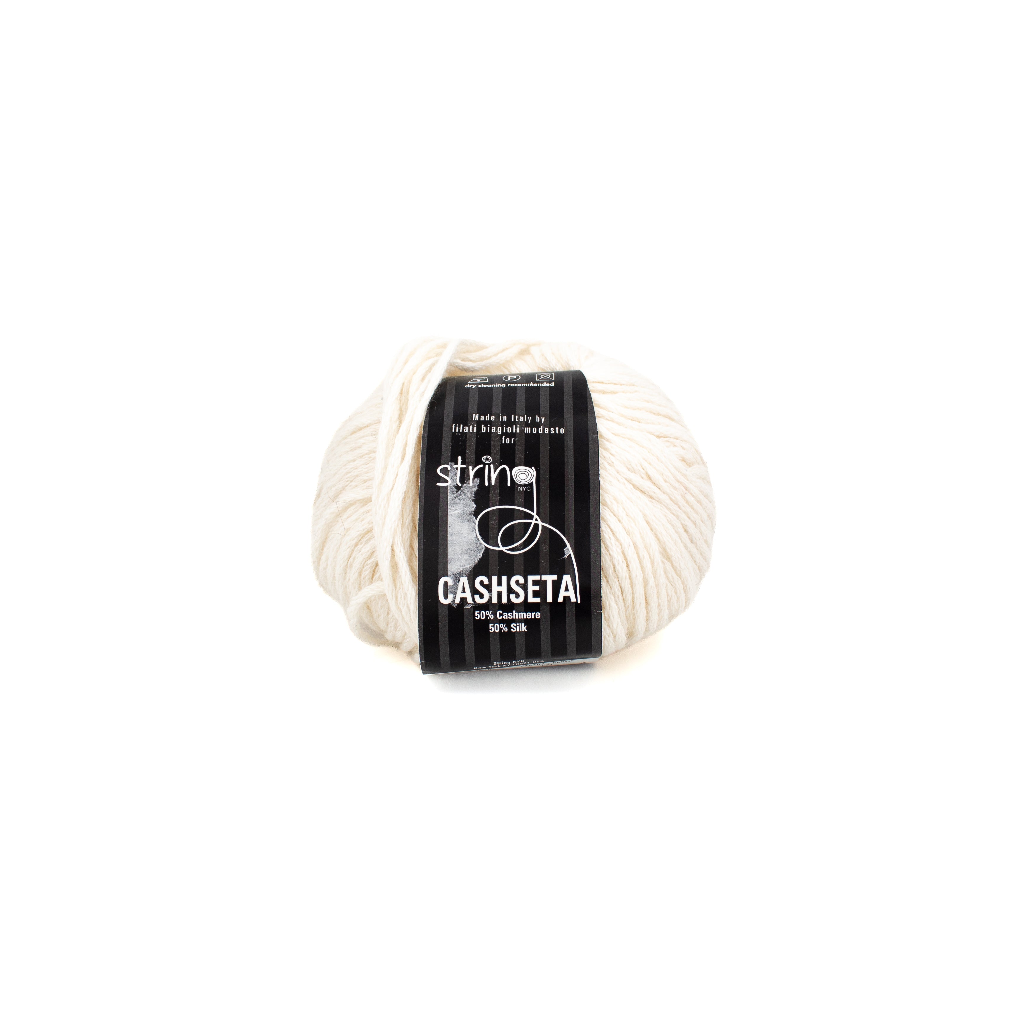 String Cashseta in White