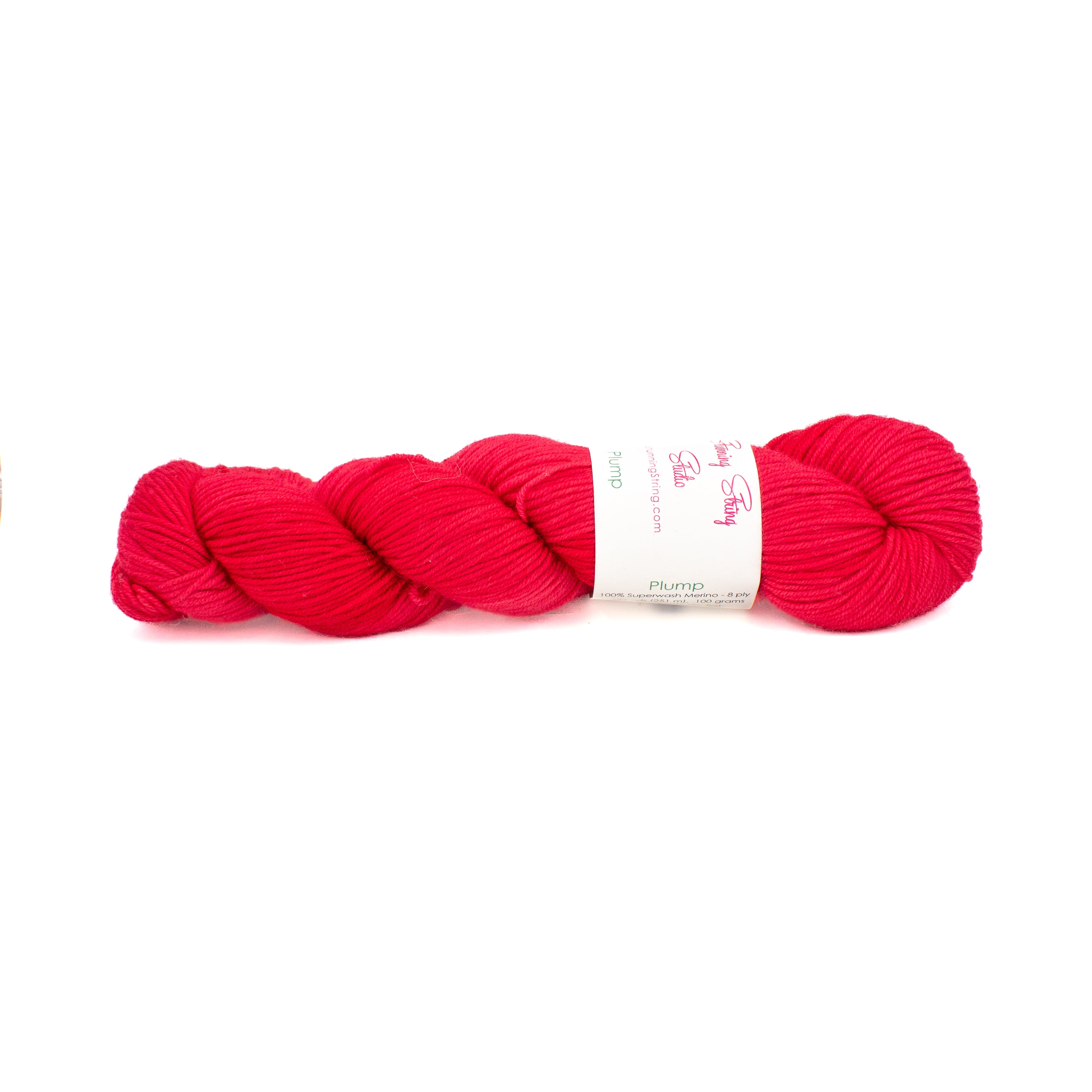 Stunning String Studio Plump in Scarlet