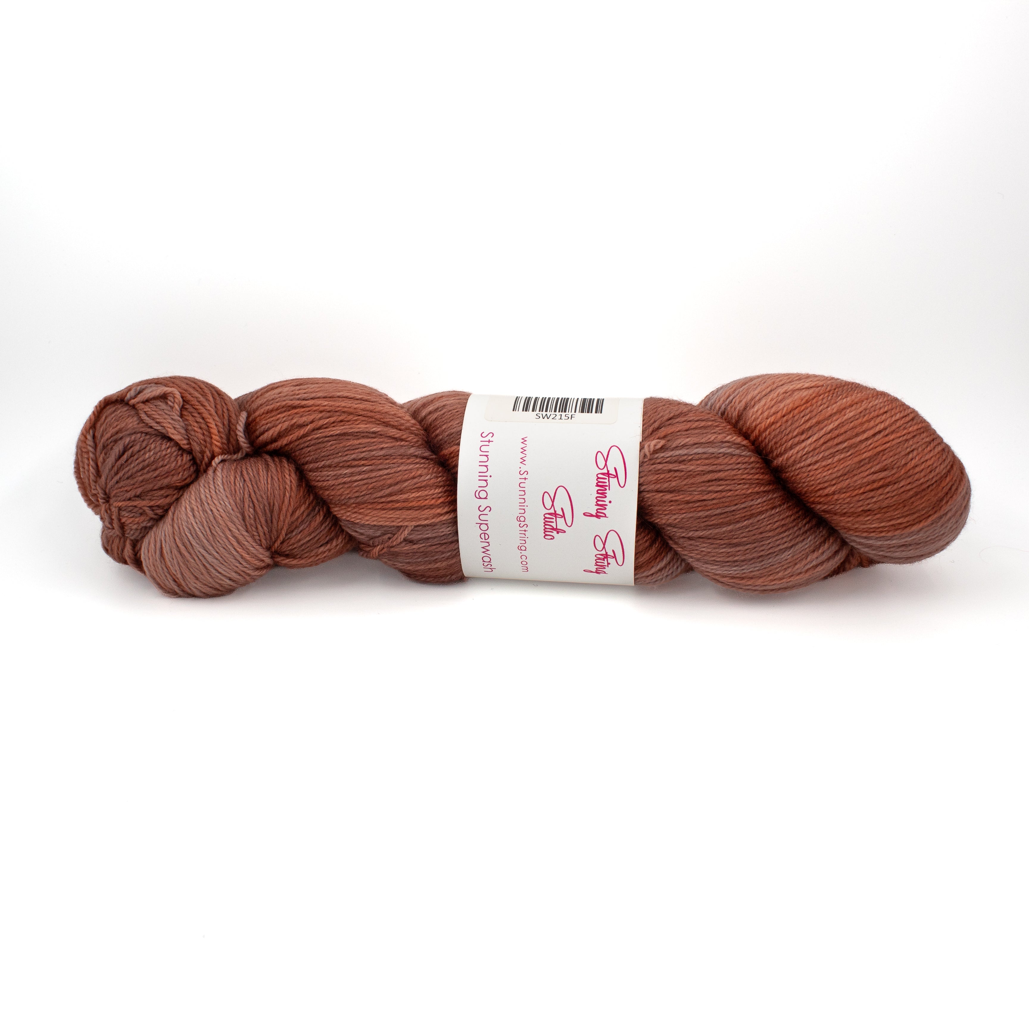 Stunning String Studio Stunning Superwash in Copper Beaches