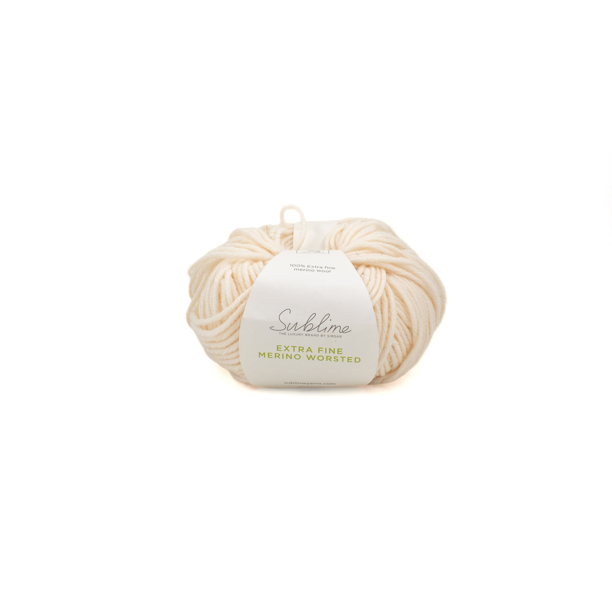 Sublime Extra Fine Merino Worsted in Alabaster (3)