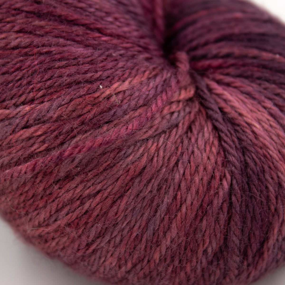 Sundara Yarn Fingering Silk Merino in Purple Red Multi