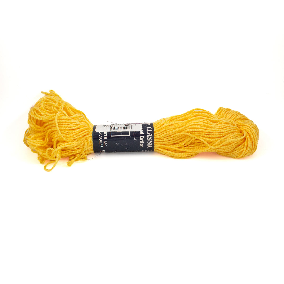 Tahki Cotton Classic in Bright Yellow (3533)