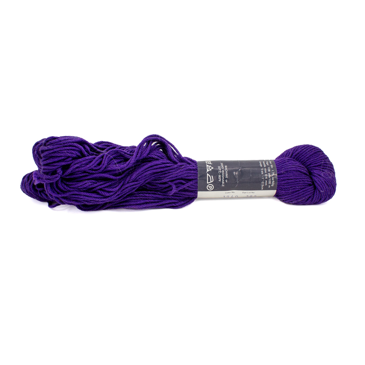 Tahki Cotton Classic in Dark Purple (3940)