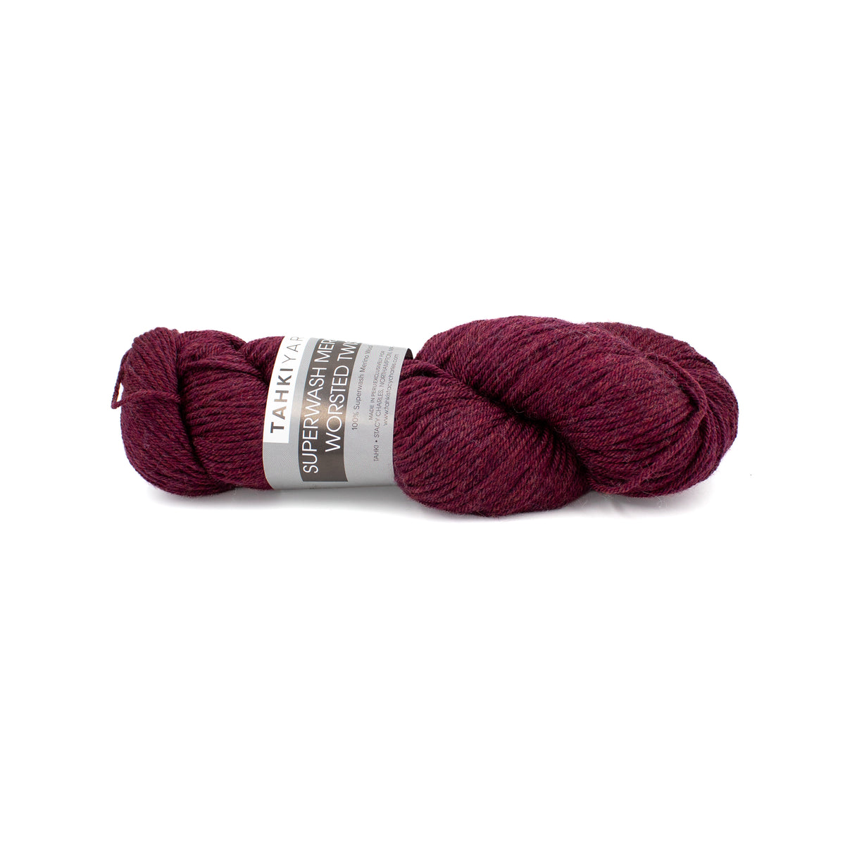 Tahki Superwash Merino Worsted Twist in Merlot
