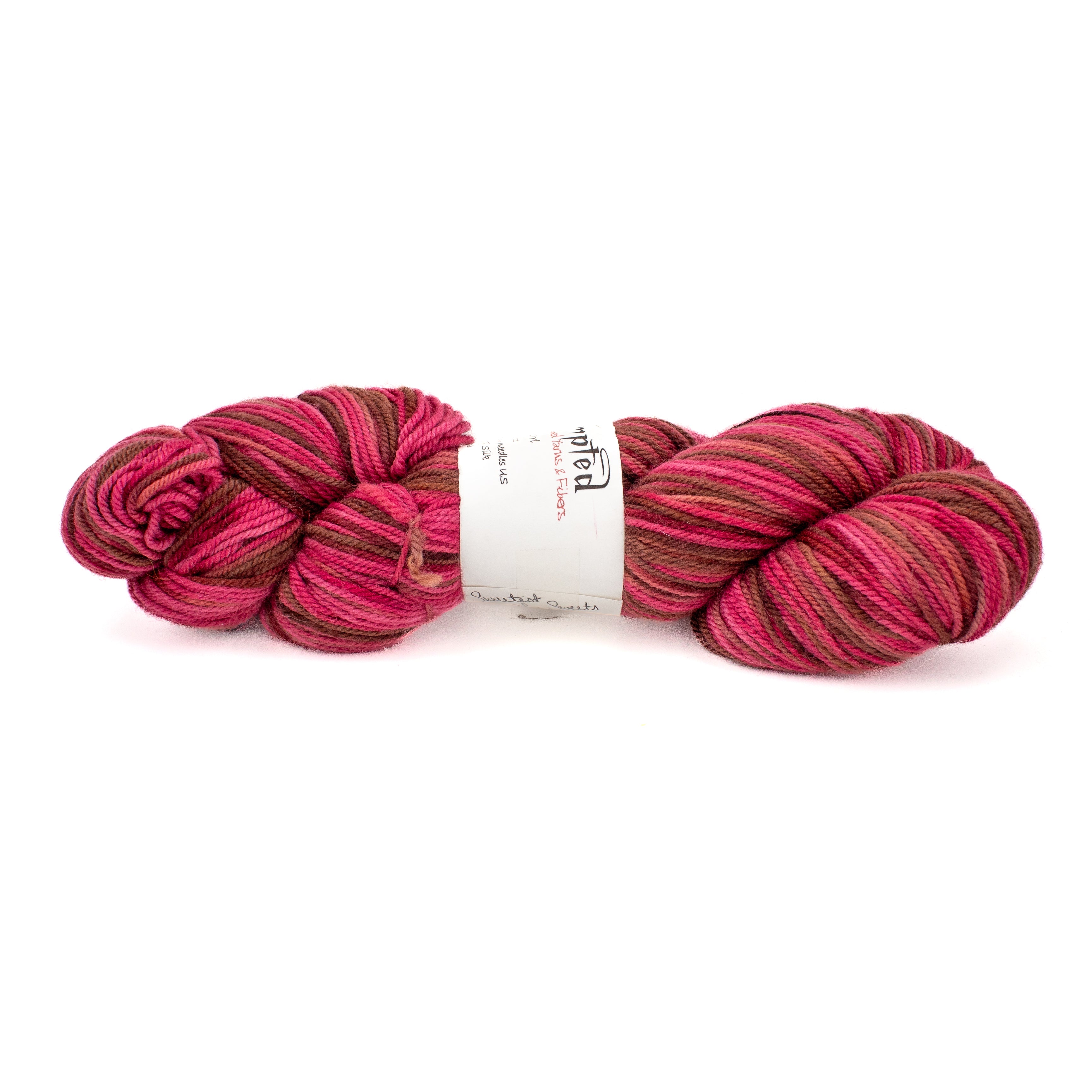 Tempted Hand Painted Yarn & Fibers Dream Grrl in Sweetest of Sweets