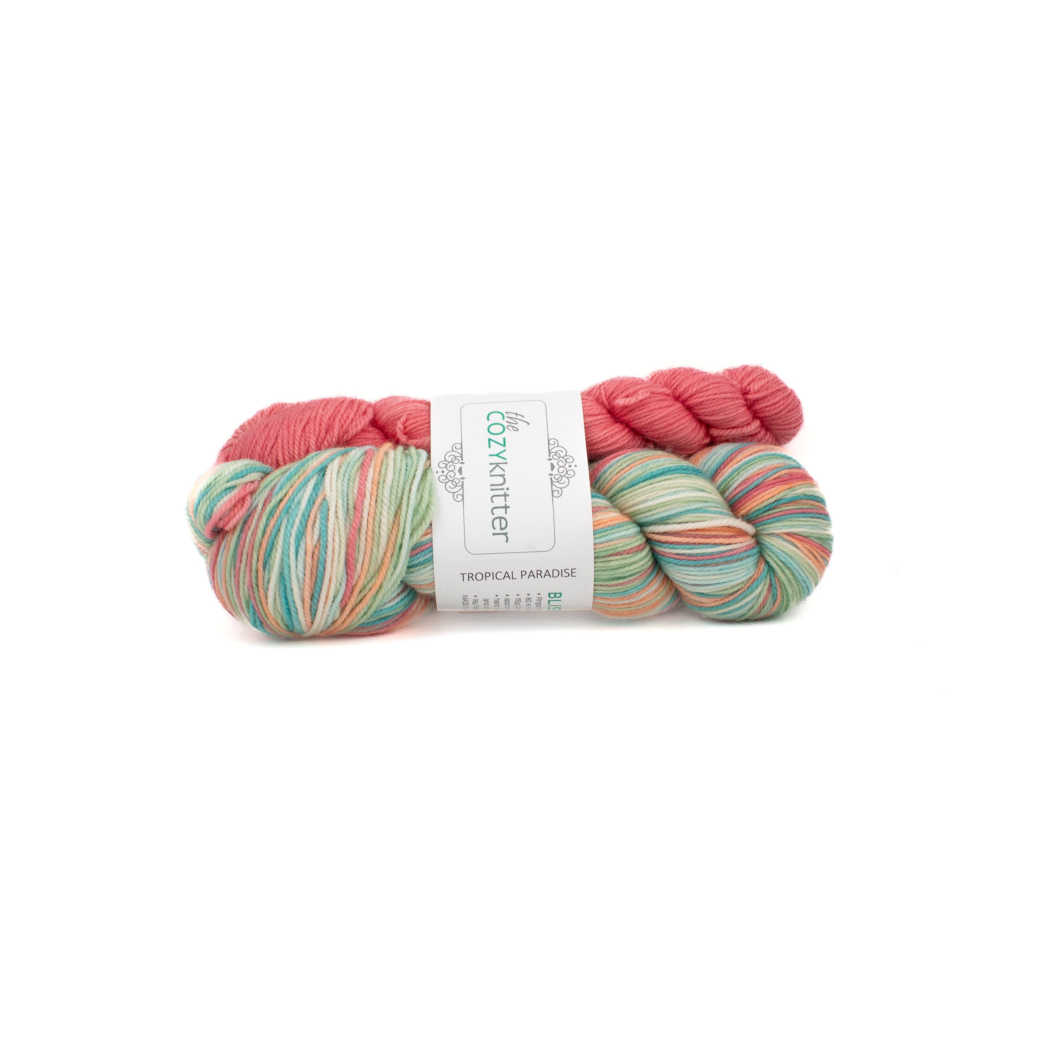 The Cozy Knitter Bliss Set in Tropical Paradise