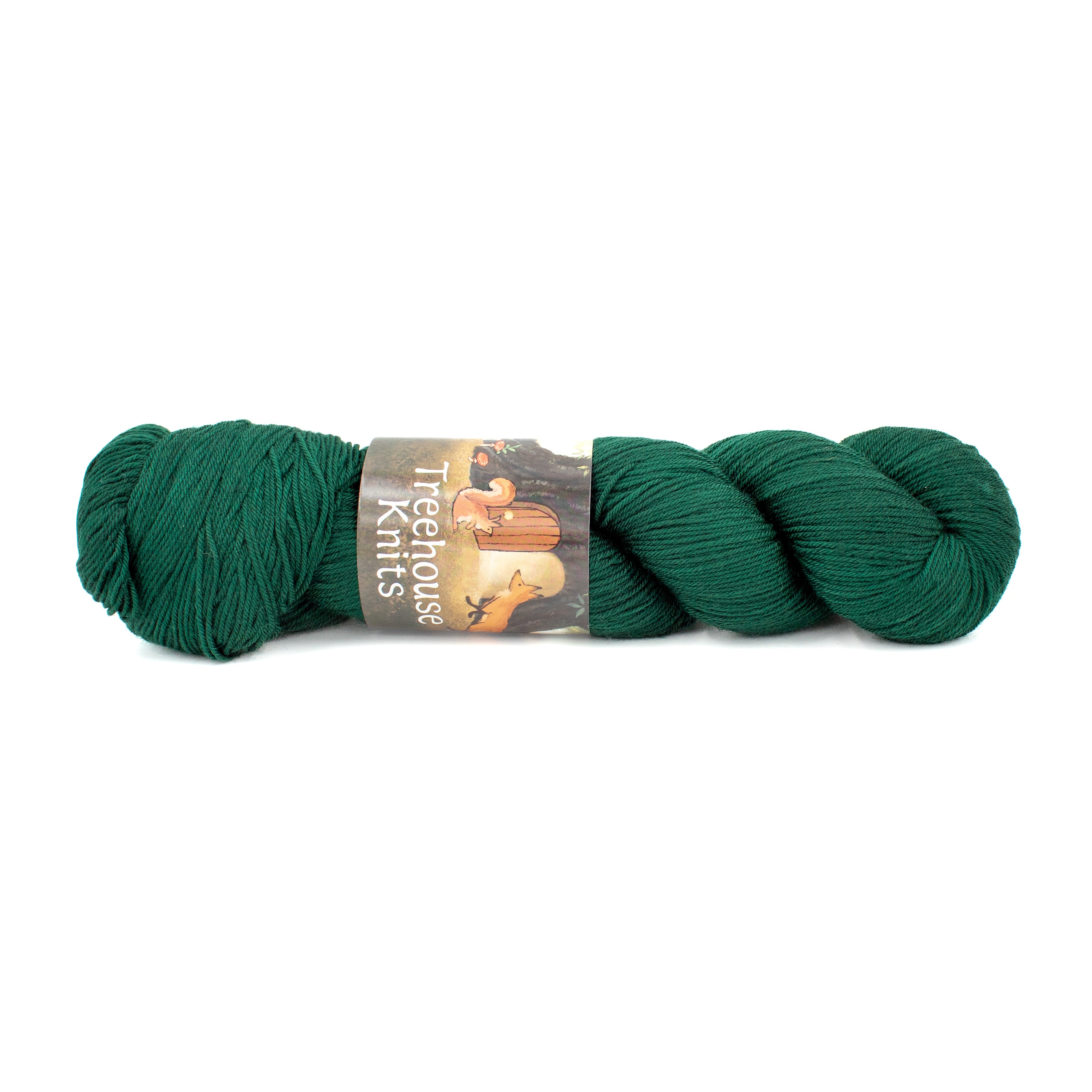 Treehouse Knits Spruce Sock in I Swear I've Seen This Tree Before