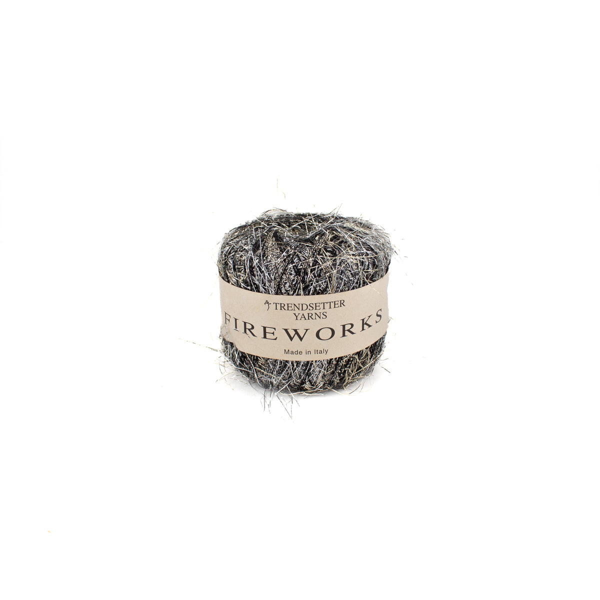 Trendsetter Yarns Fireworks in Black and Silver (13)