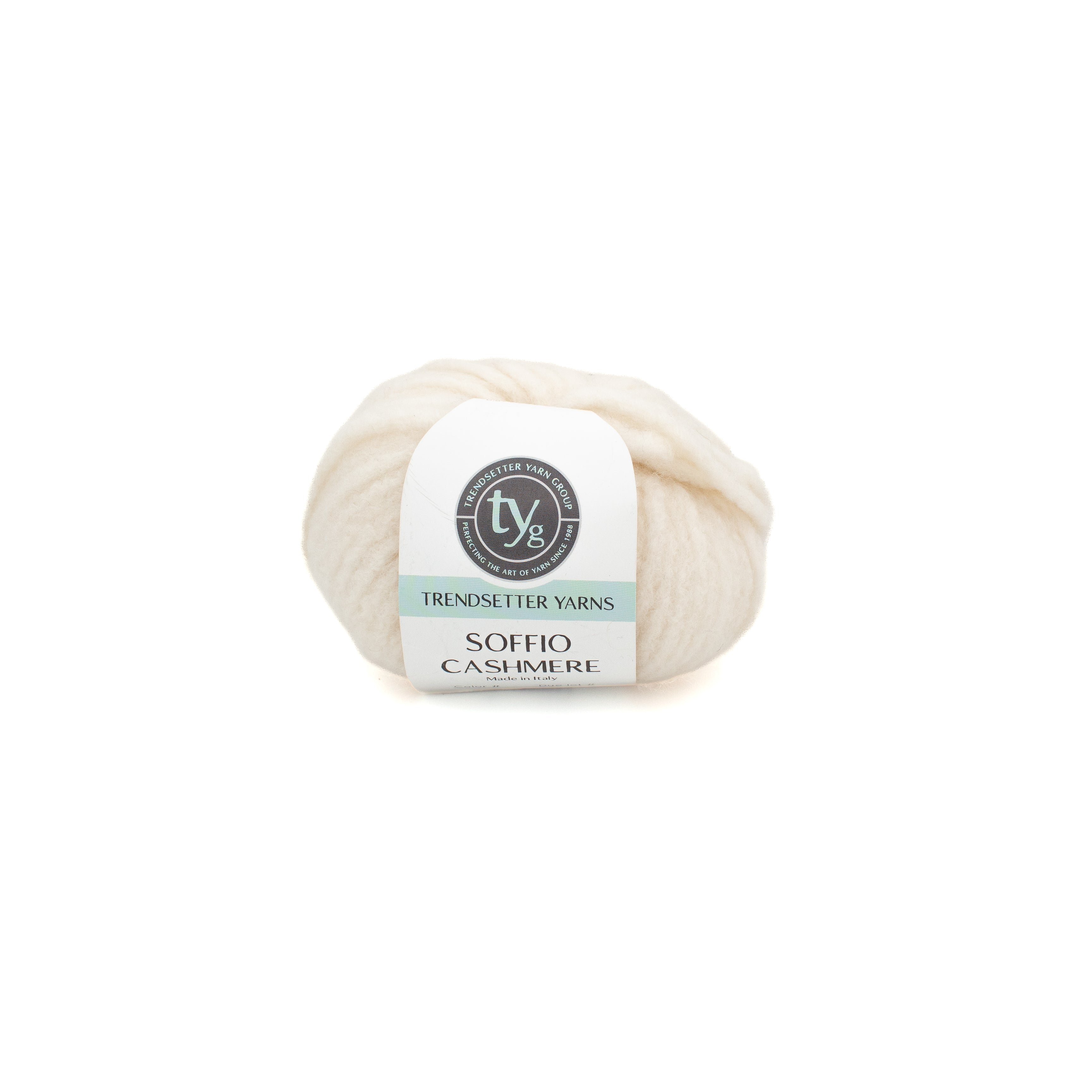 Trendsetter Yarns Soffio Cashmere in Ecru