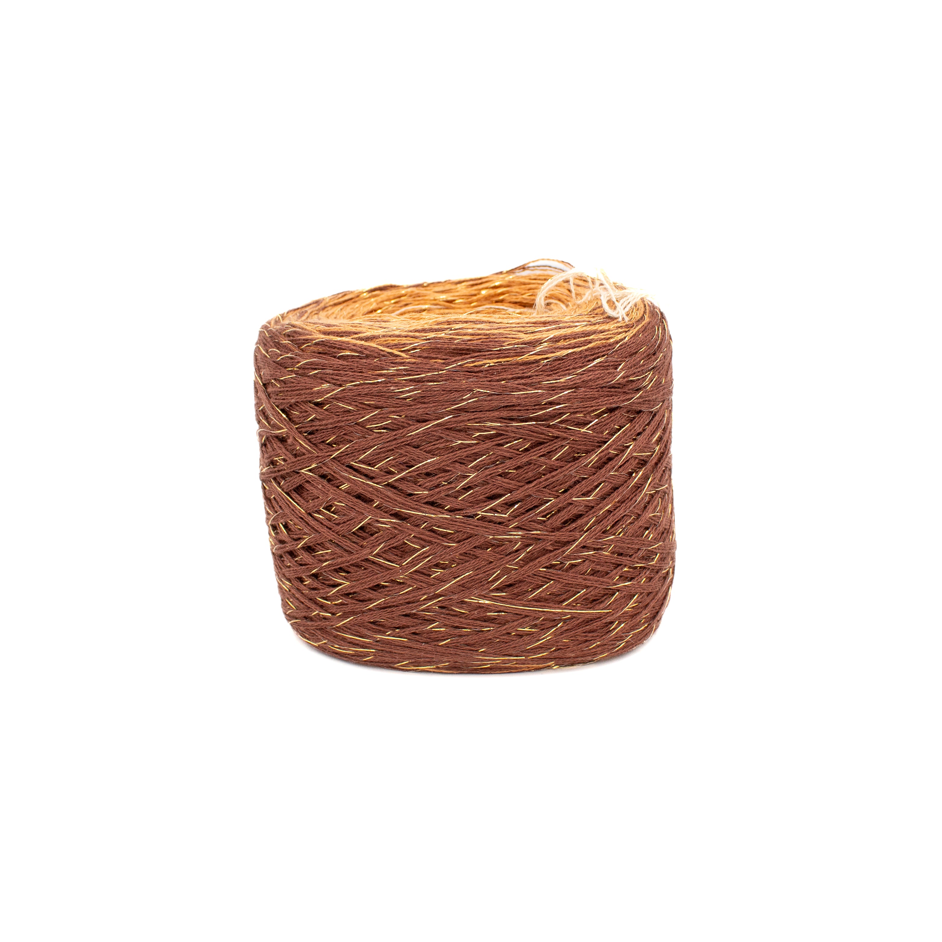 Trendsetter Yarns Transitions Lux in Golden Brown Sparkle