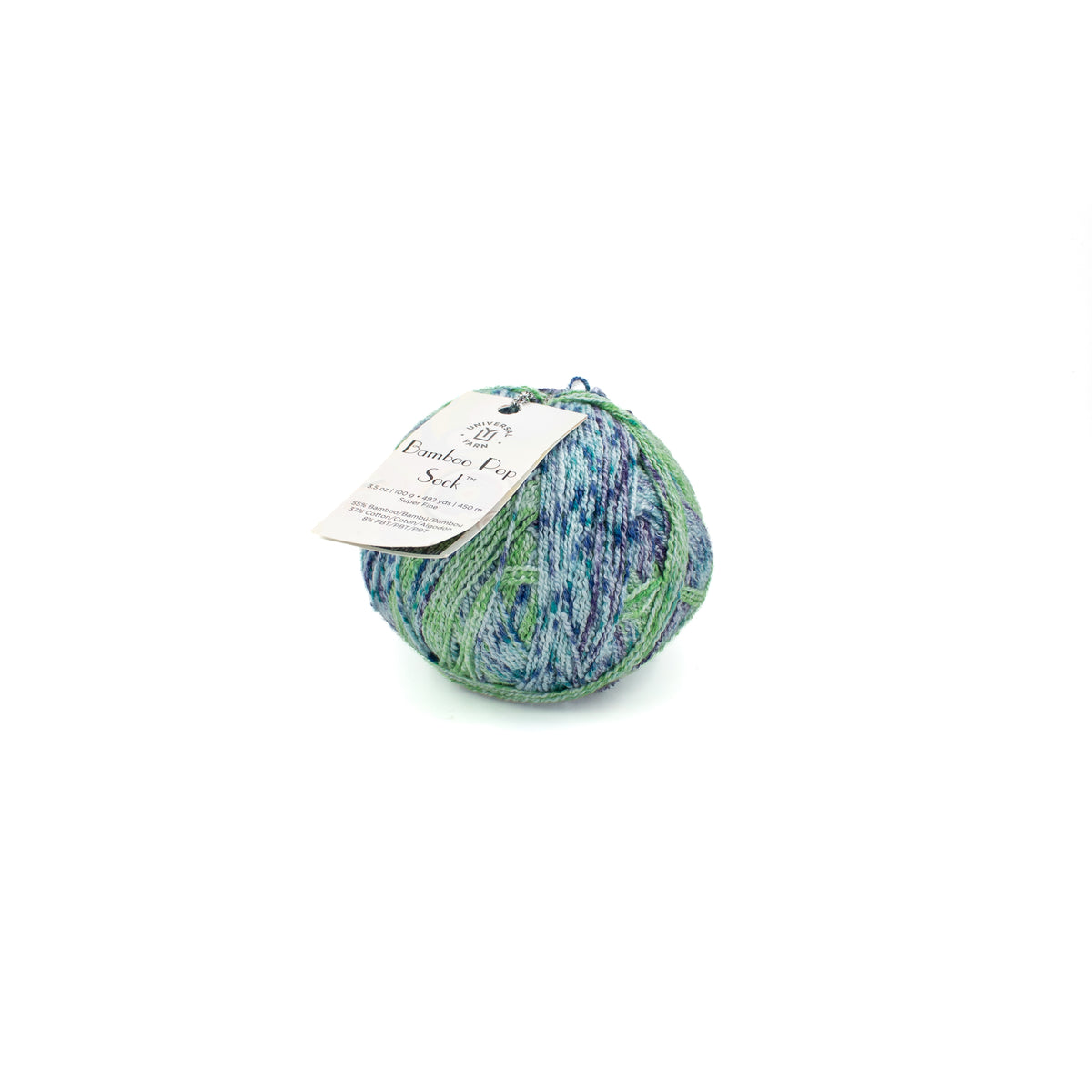 Universal Yarn Bamboo Pop Sock in Morning Glory (403)