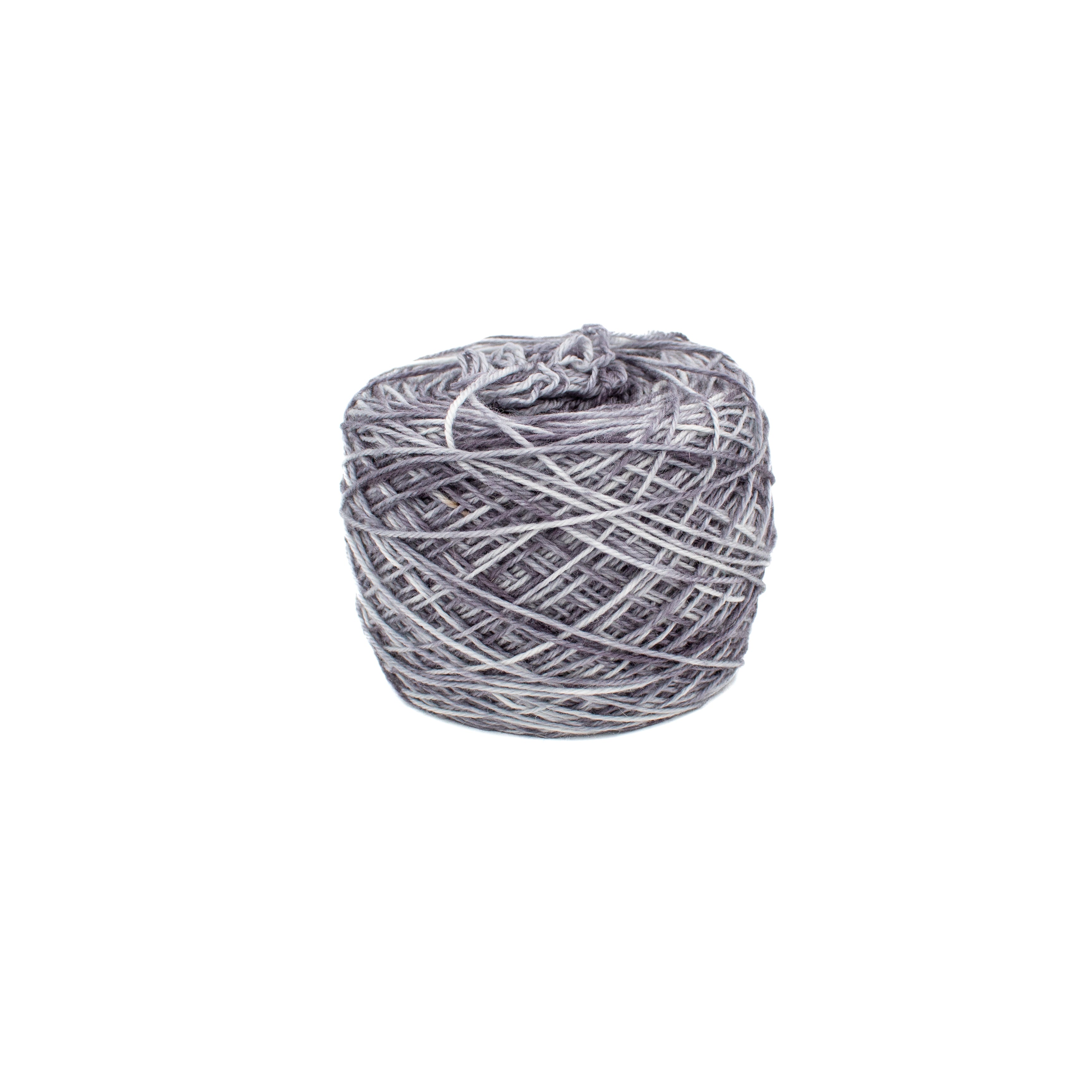 Unknown Fingering Weight Yarn in Grey Multi (CAKED)