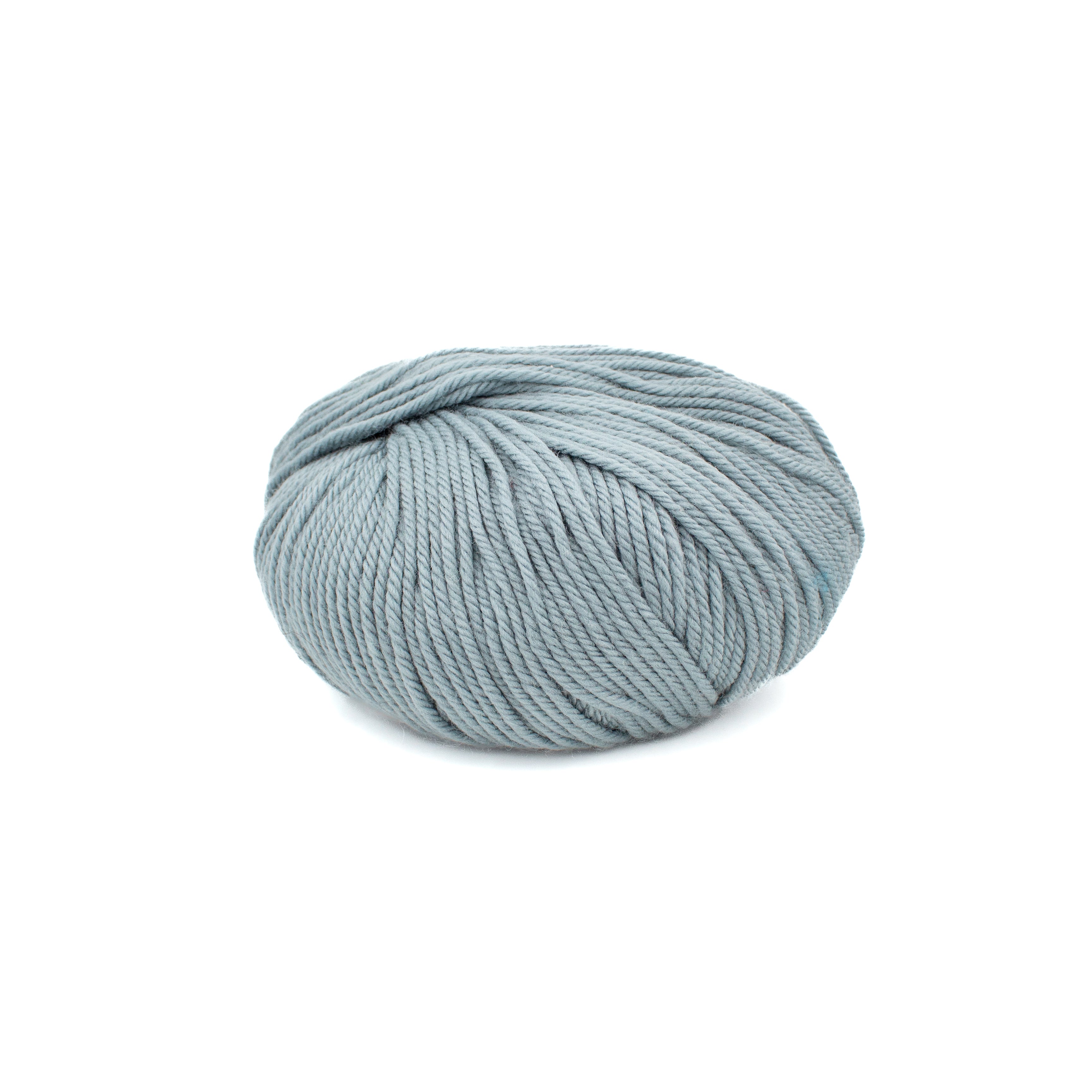 Unknown Worsted/Aran Weight Yarn in Blue Grey (CAKED)