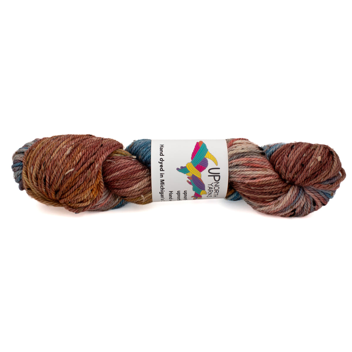 Up North Yarns Donegal Tweed Aran in Pictured Rocks