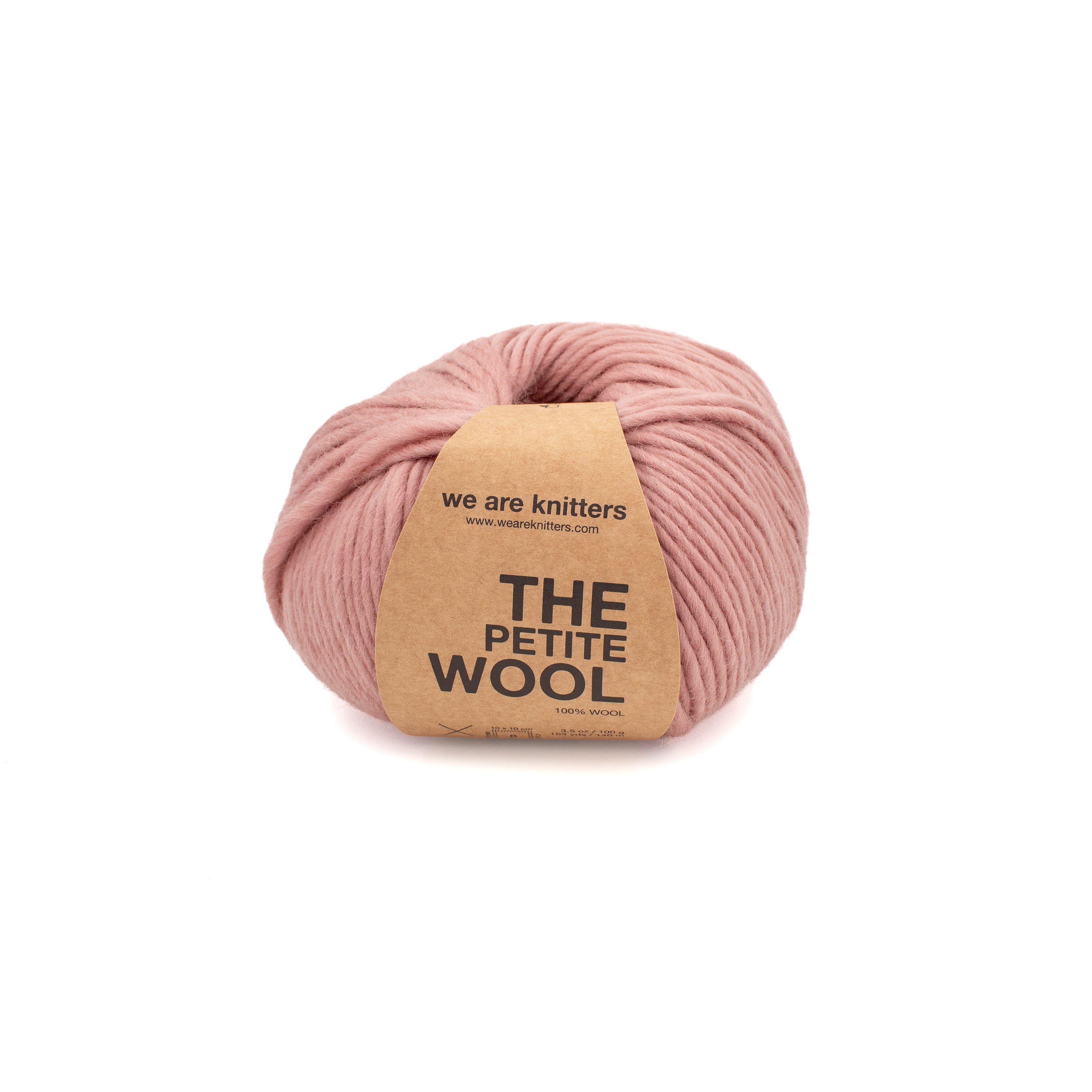 We Are Knitters The Petite Wool in Dusty Pink