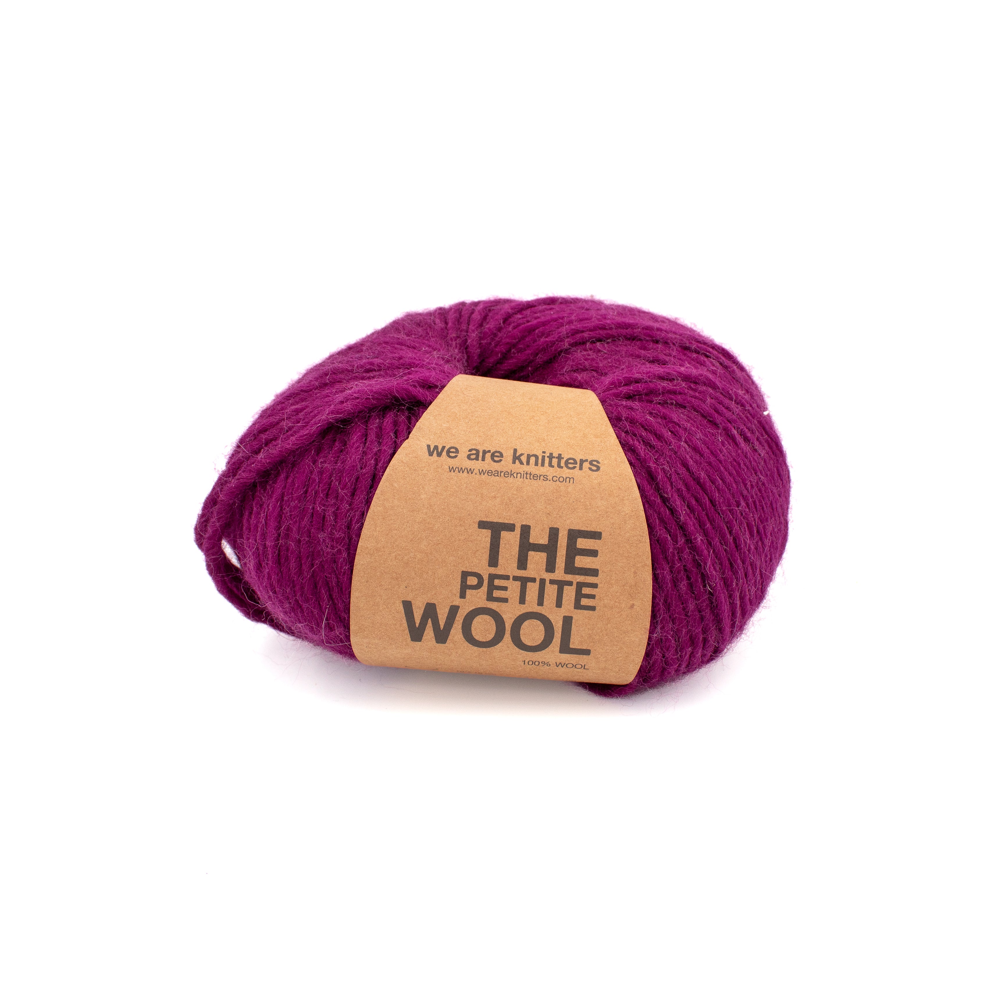 We Are Knitters The Petite Wool in Wine