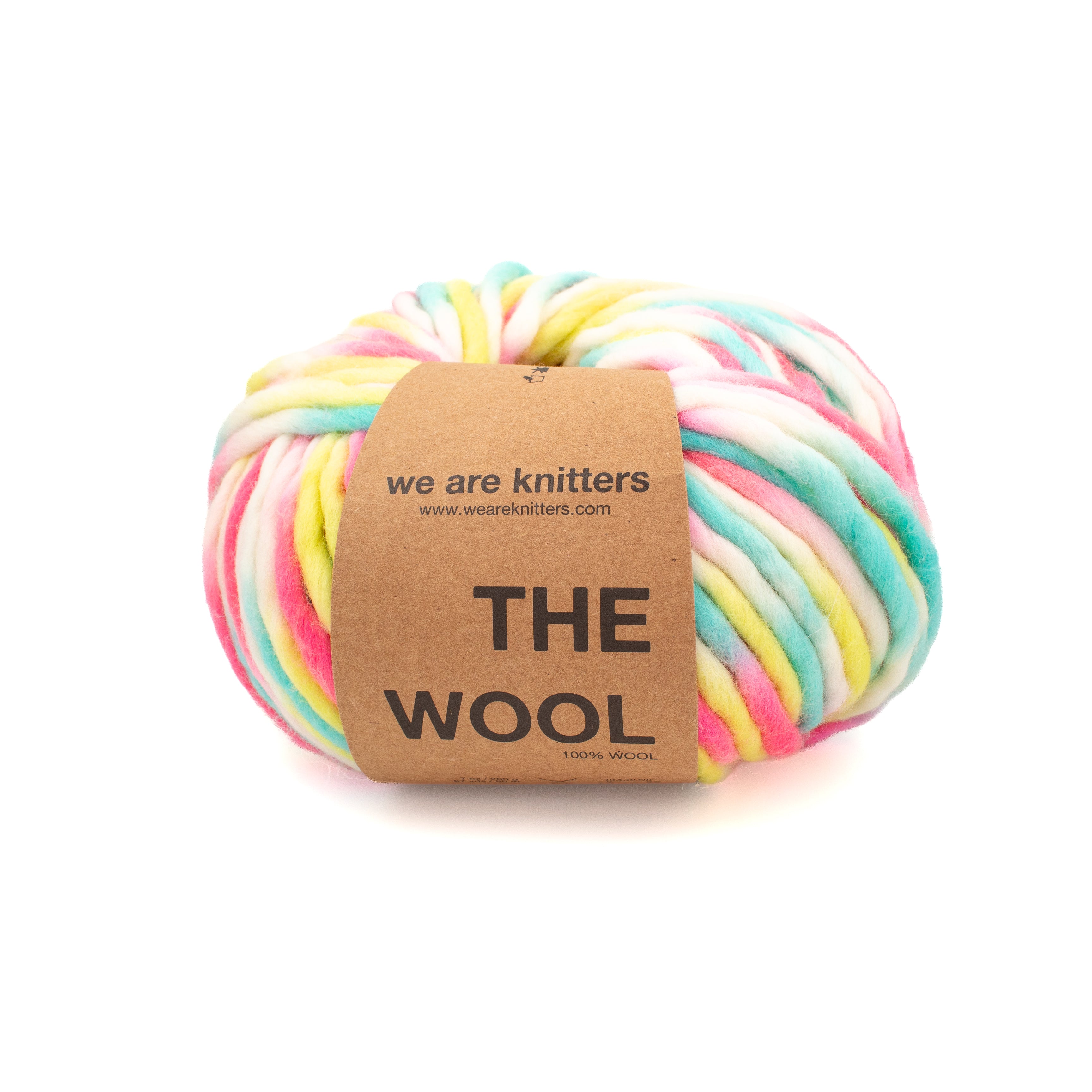 We Are Knitters The Wool in Marshmallow Neon