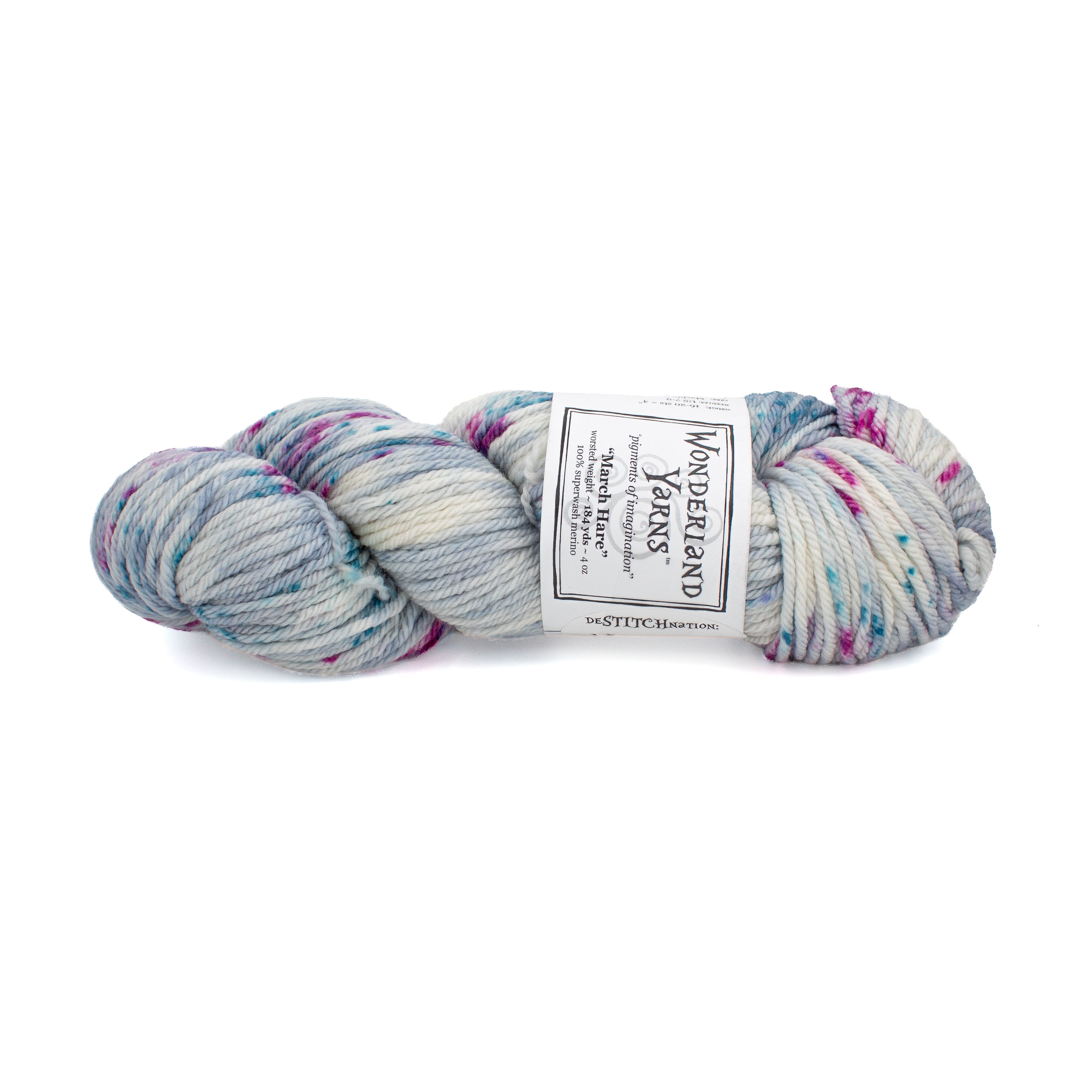 Wonderland Yarns March Hare Worsted in Wonderland